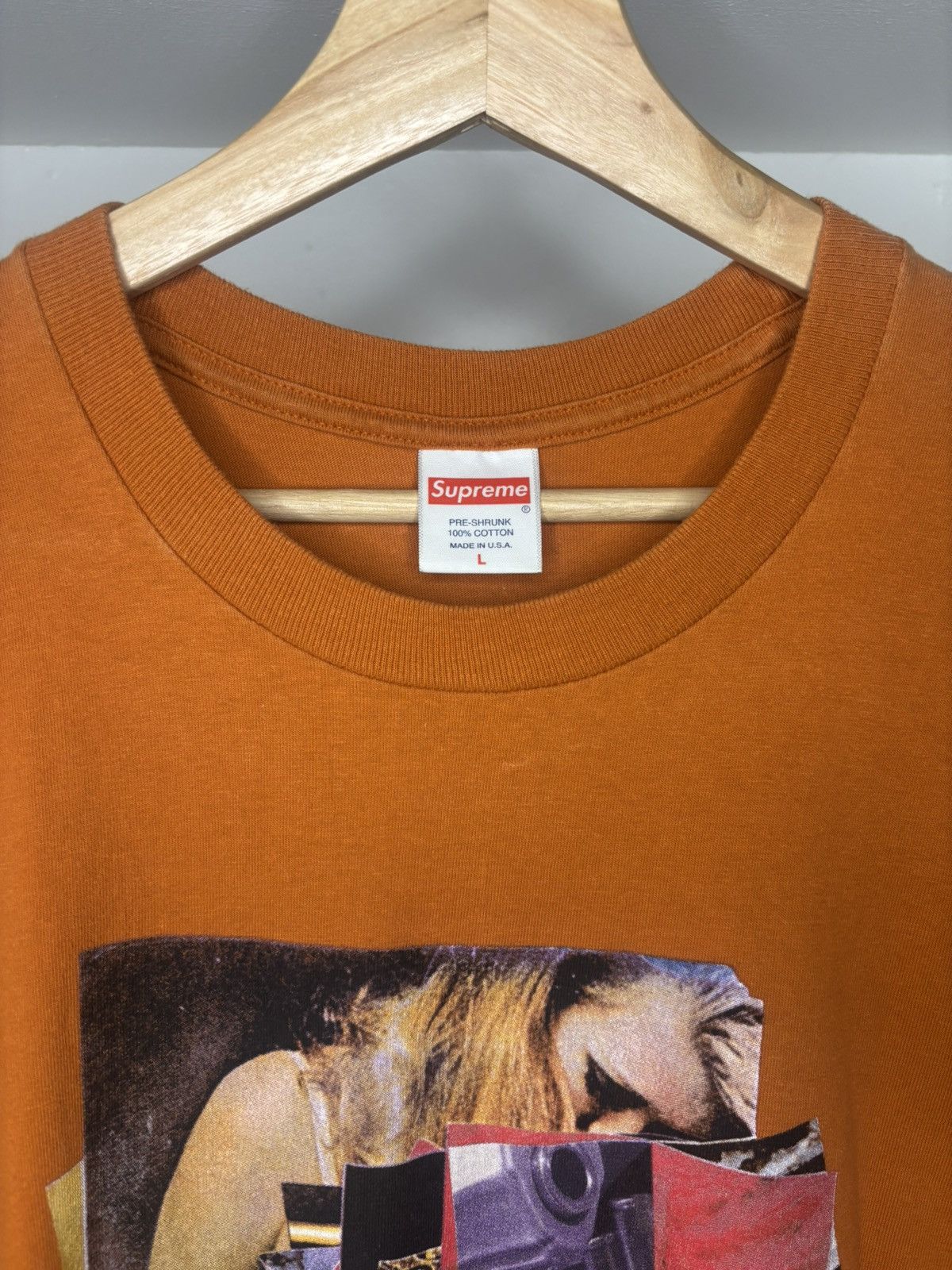 Supreme Supreme Burnt orange Tee Size US L / EU 52-54 / 3 - 3 Thumbnail
