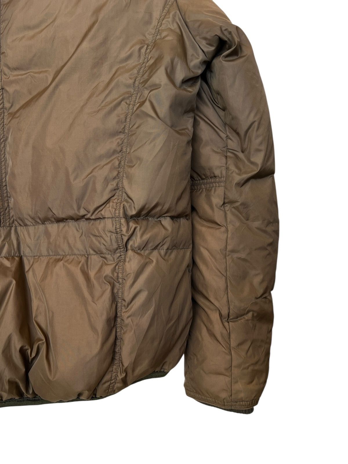 NANO universe Nano Universe Japan Brown Puffer Jacket Hoodie Size US M / EU 48-50 / 2 - 9 Thumbnail