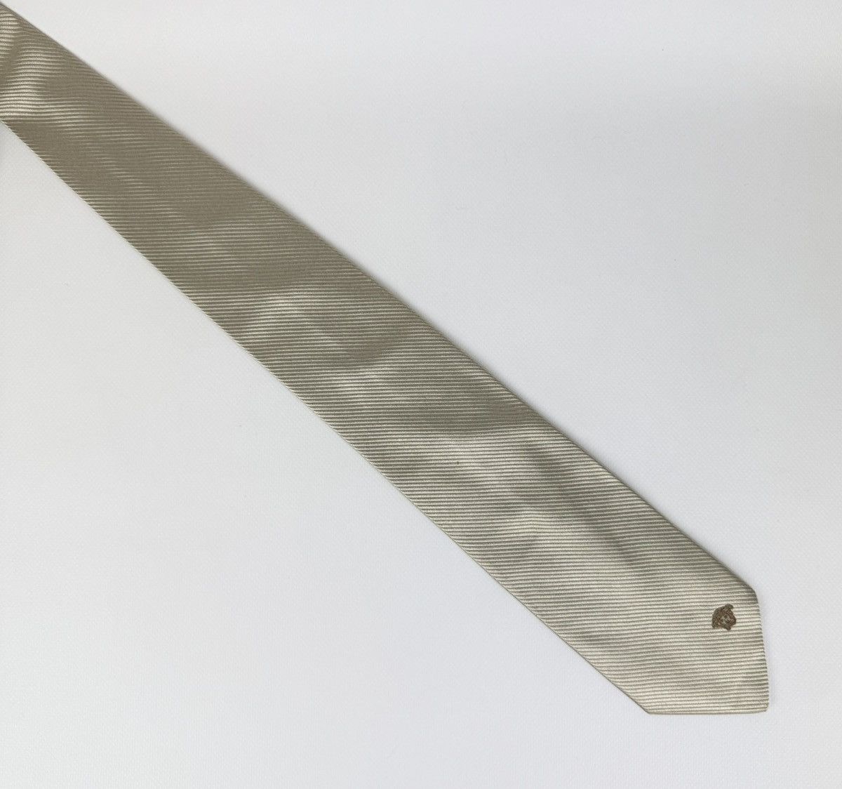 Versace Gianni Versace 100% silk Tie Beige Necktie Men Top Luxury Size ONE SIZE - 6 Thumbnail