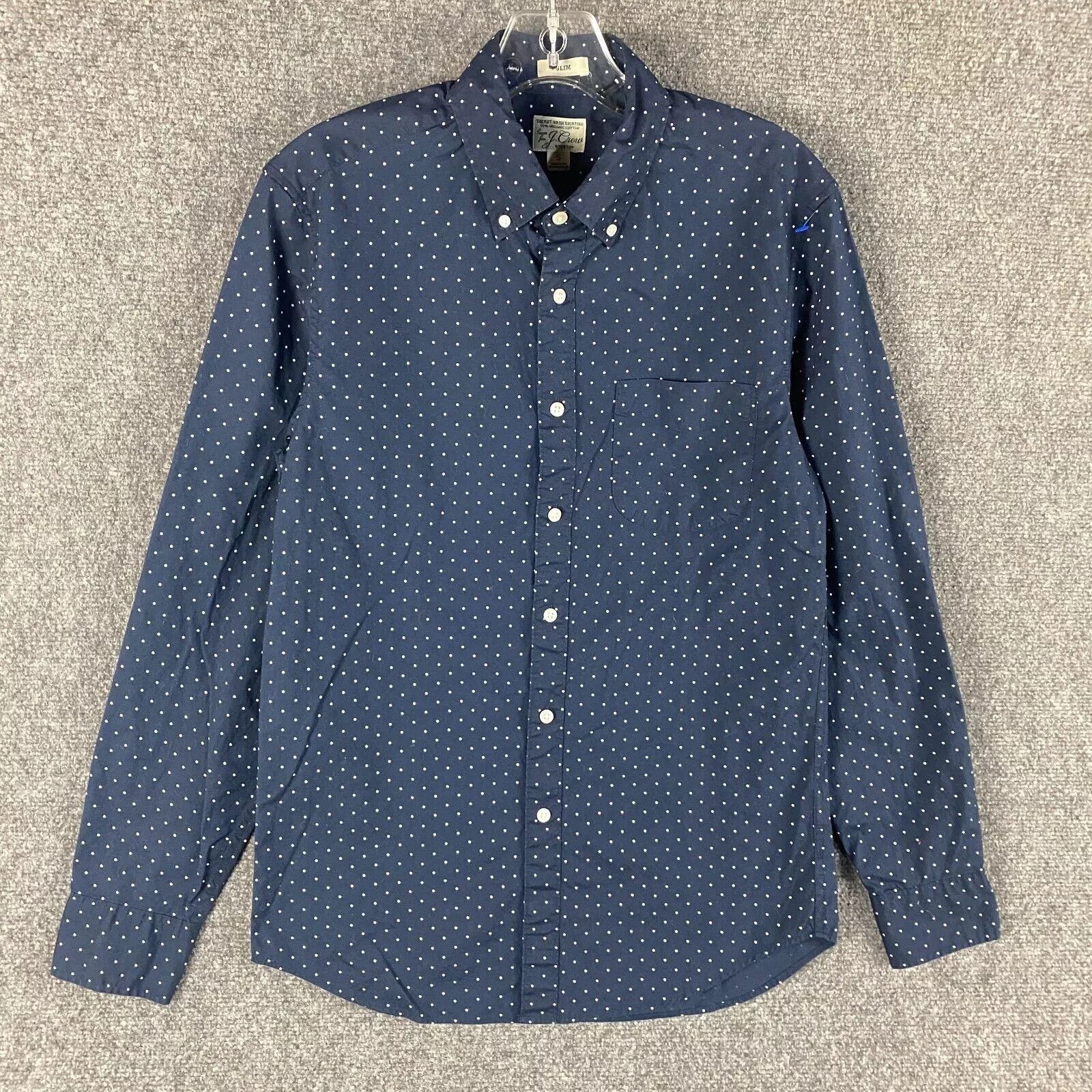 J.Crew J Crew Shirt Men's Small Button Down Slim Polka Dots Stretch Size US S / EU 44-46 / 1 - 1 Thumbnail