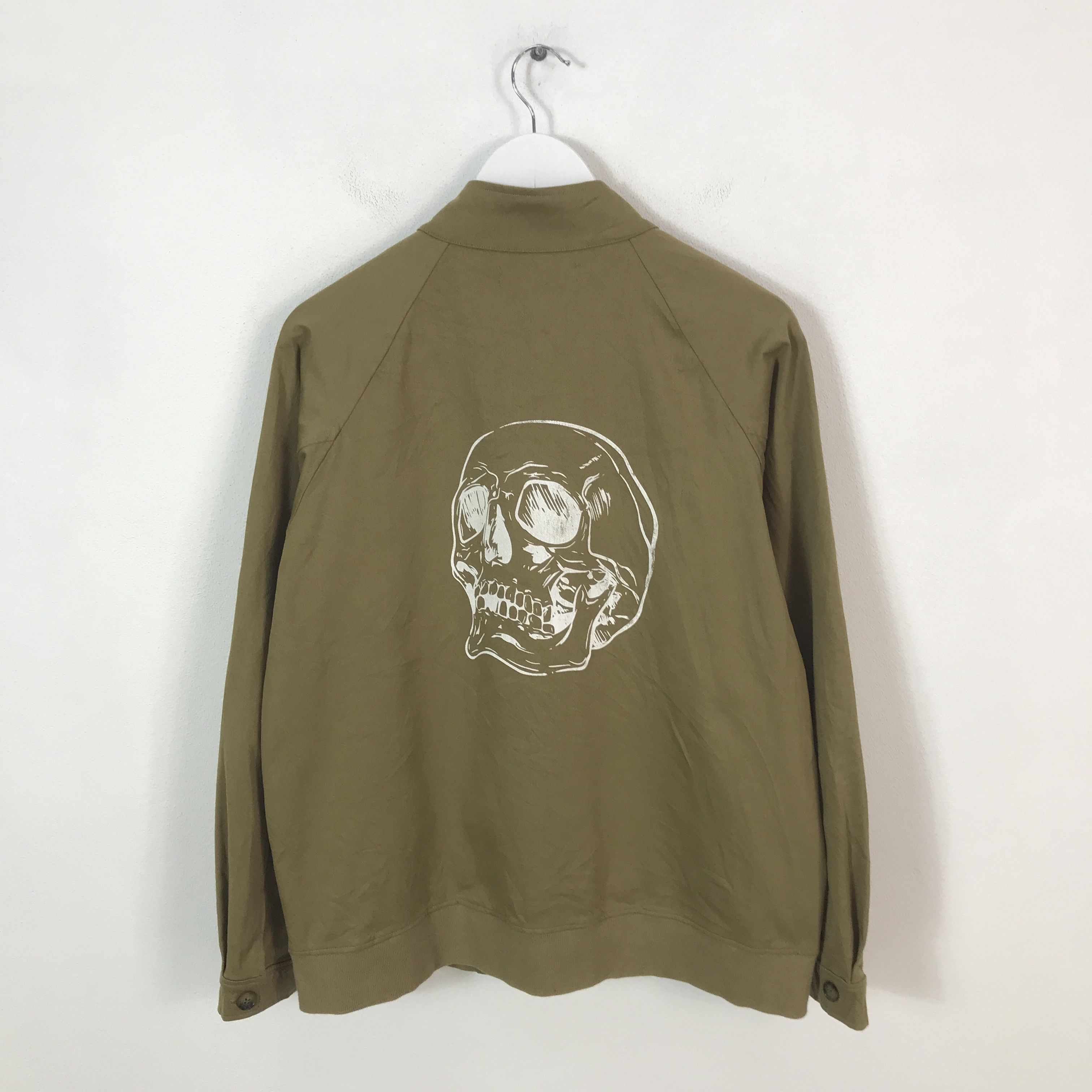 Eddie Bauer Japanese Eddie bauer Design Skull art Custom rare jacket Size US M / EU 48-50 / 2 - 1 Thumbnail
