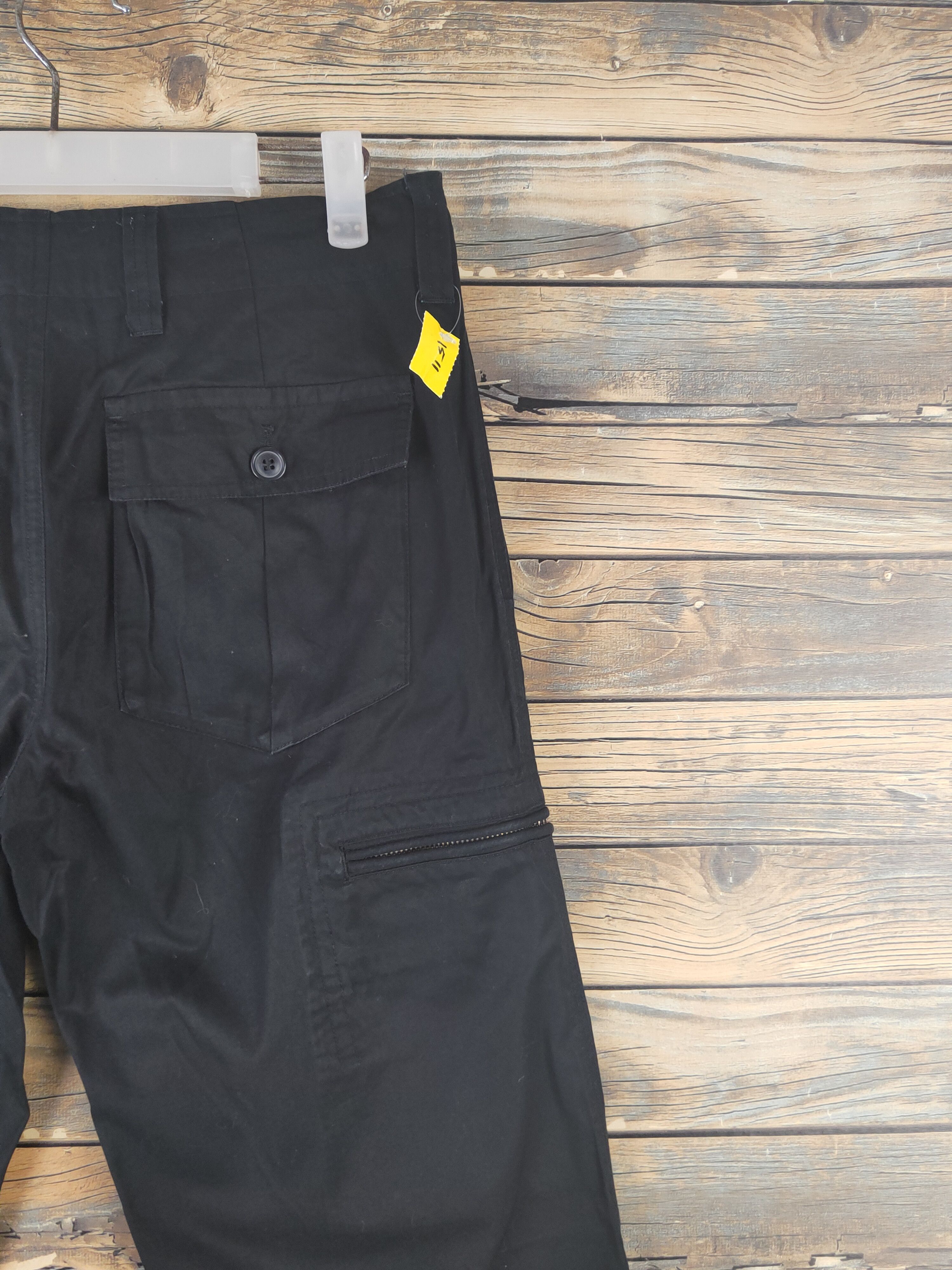 Japanese Brand DL Playmore Black Multipocket Tactical Cargo Pants #1511 Size US 31 - 10 Thumbnail