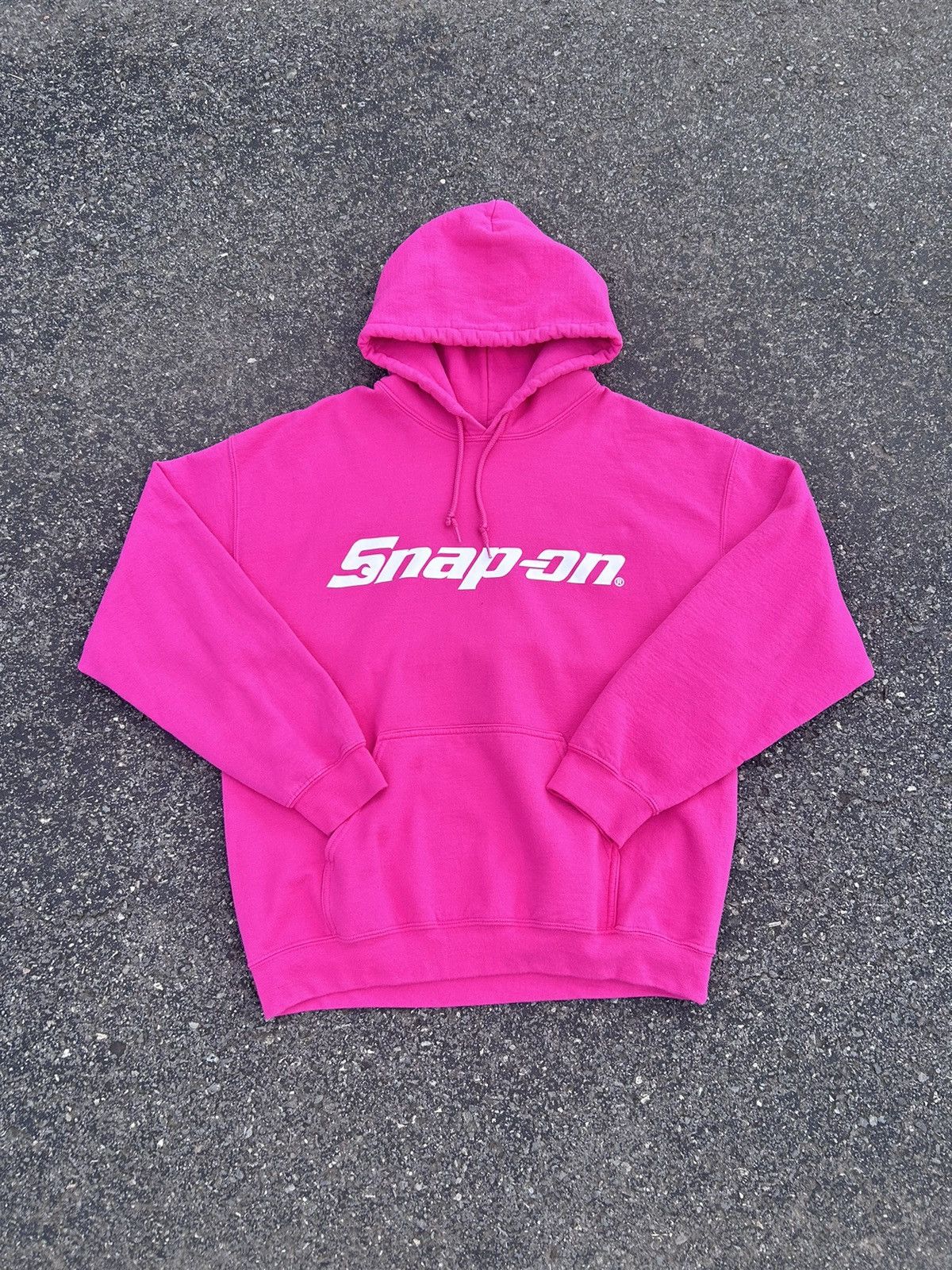 Pink snap on hoodie sale