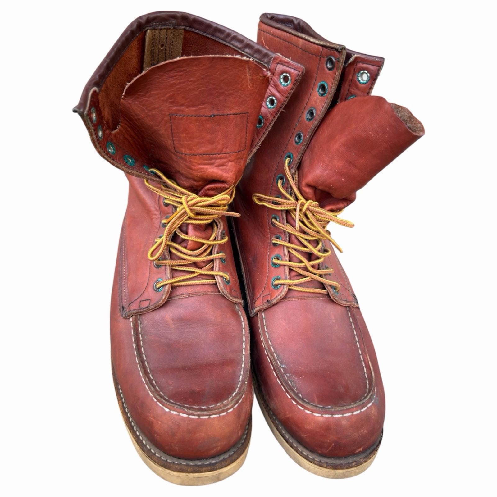 Other 90’s Red Wing Moc Toe 877 Irish Setter Boots #0430 Sz. 13 Size US 11 / EU 44 - 3 Thumbnail