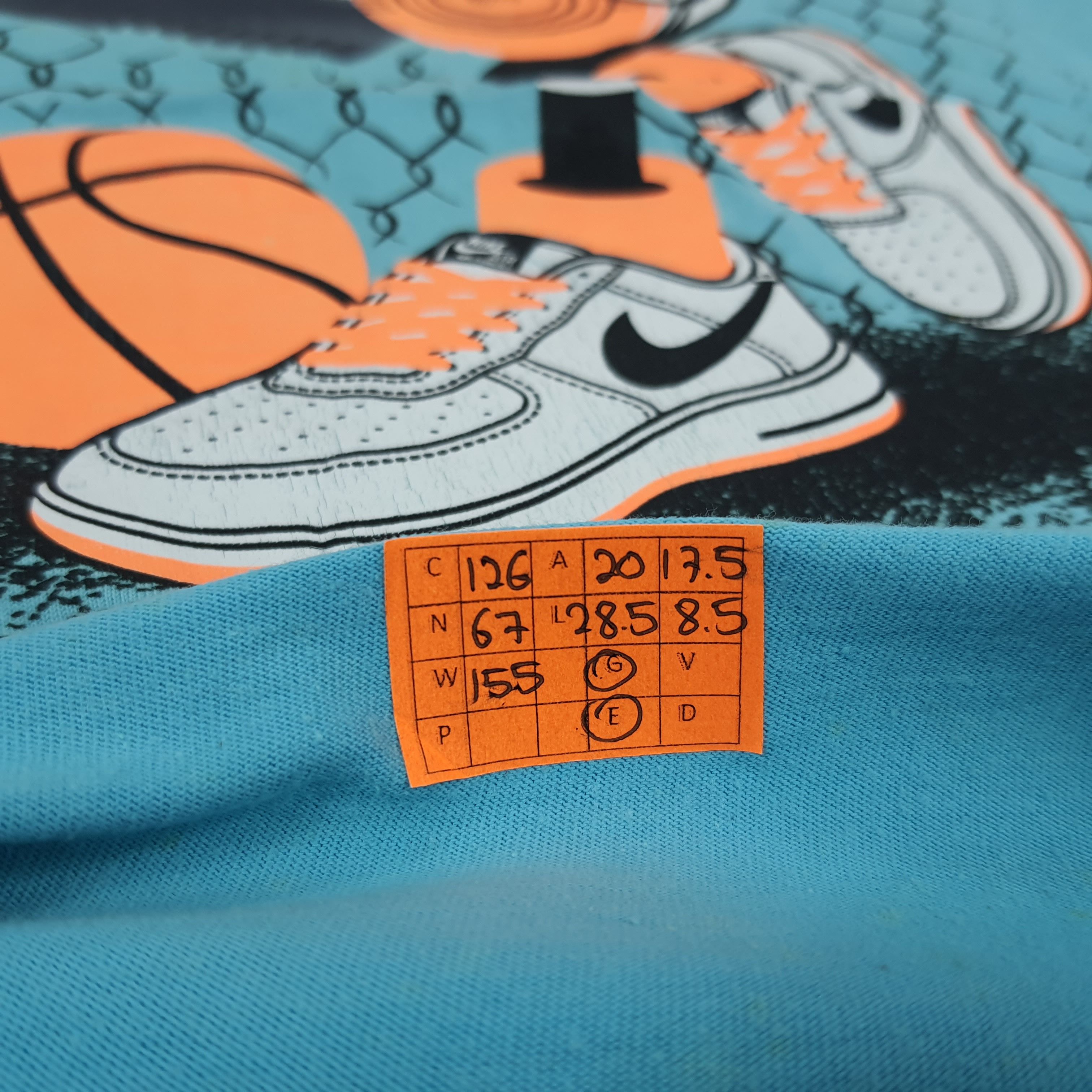 Nike × Vintage Vintage Nike Air Force 1 Sportwear T-shirt Size US M / EU 48-50 / 2 - 7 Thumbnail