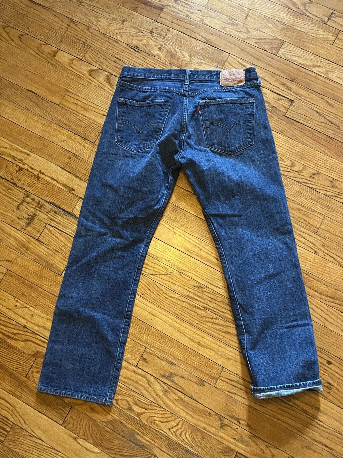 Levi's × Vintage Levi’s 501 Rare Blank Red Tab 36x32 Size US 36 / EU 52 - 7 Thumbnail
