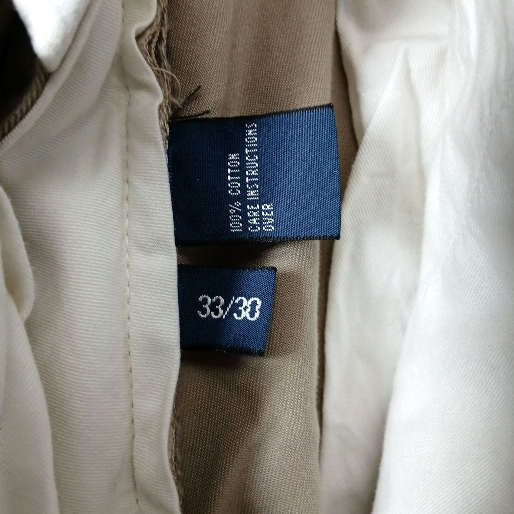 Polo Ralph Lauren Polo Ralph Lauren Prospect Pant Chino 100% Cotton Beige 33/30 Mens Regular Casual Workwear Pants Size US XS / EU 42 / 0 - 5 Thumbnail