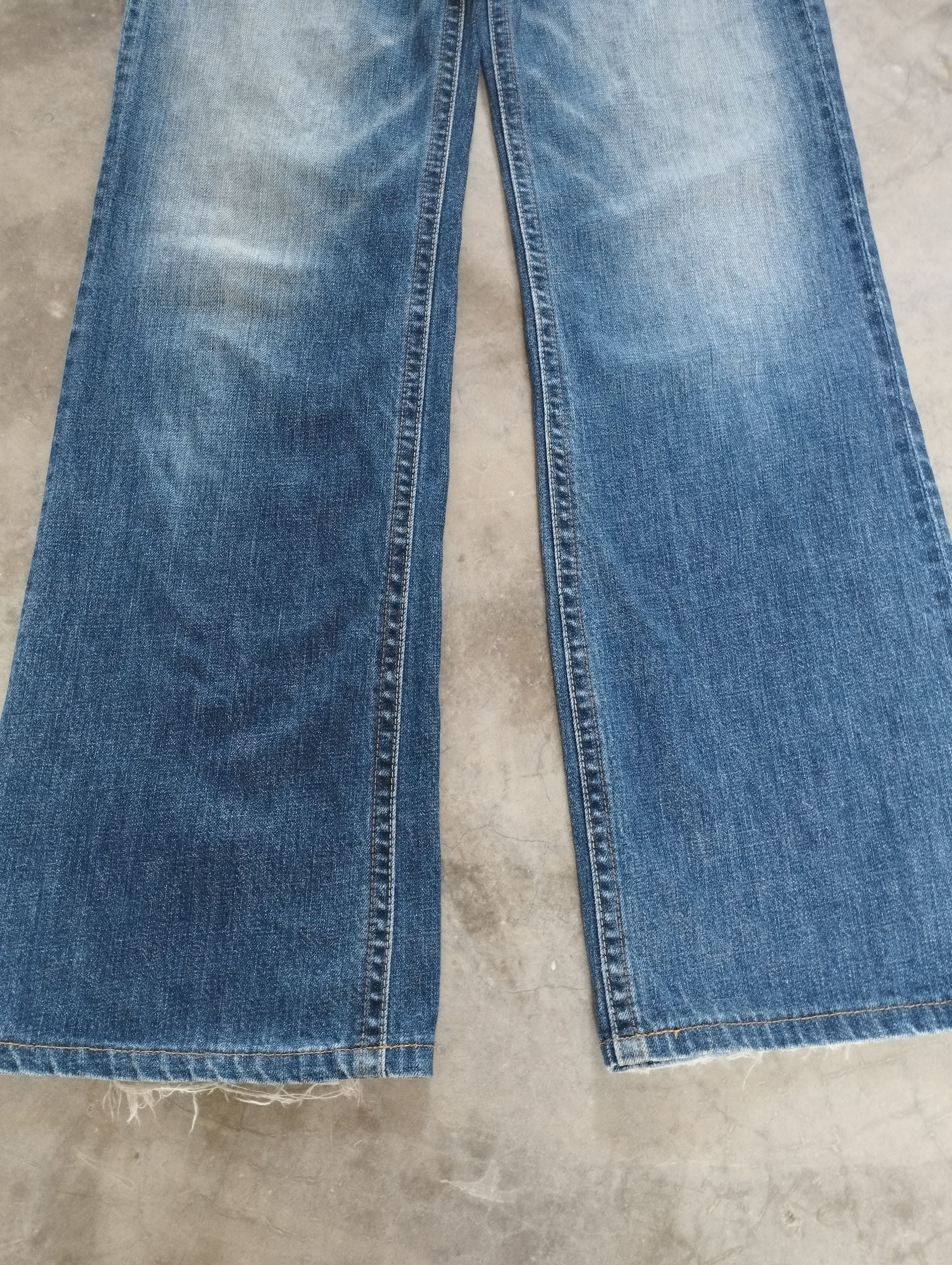 Tornado Mart Super Flare Jeans Japanese Sweet Camel Baggy Jeans Size US 28 / EU 44 - 5 Thumbnail