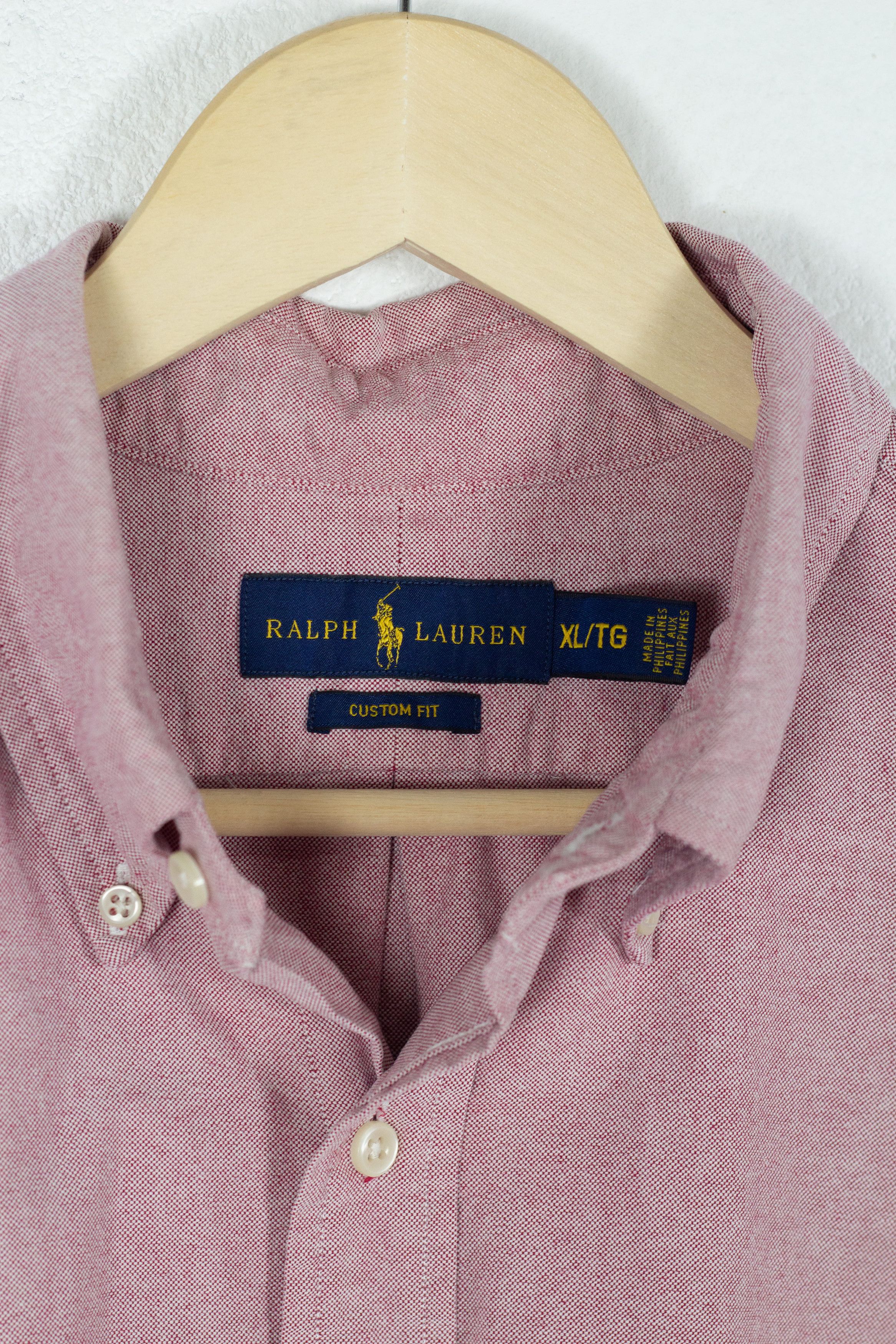 Polo Ralph Lauren × Ralph Lauren Polo Ralph Lauren Pony Logo Pink Oxford Shirt Size US XL / EU 56 / 4 - 4 Thumbnail