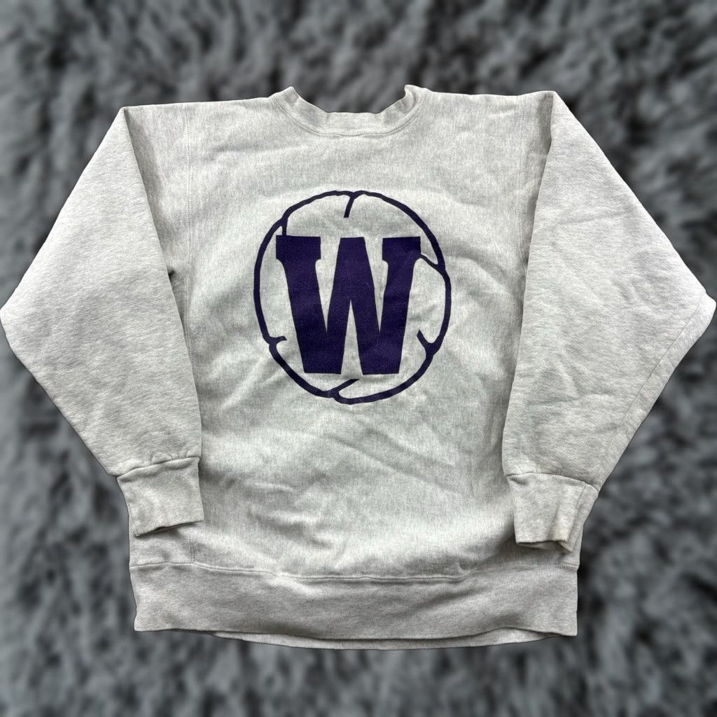 Vintage VINTAGE Williams College Sweatshirt Men’s Large Gray 90s Reverse Weave Pullover Size US L / EU 52-54 / 3 - 1 Thumbnail