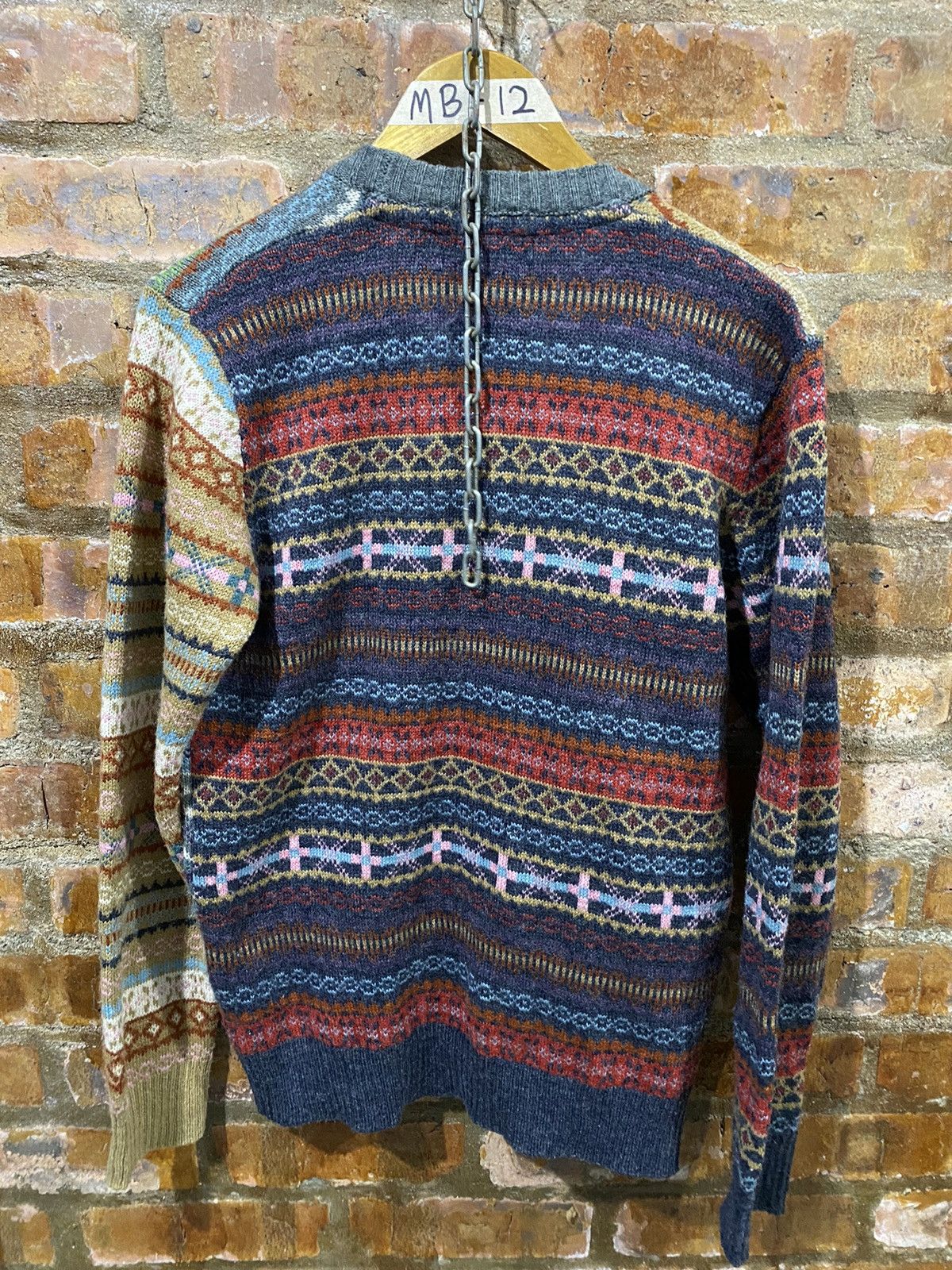 20471120 2000s 291295 = homme Multicolor wool cardigan kapital Size US M / EU 48-50 / 2 - 9 Thumbnail