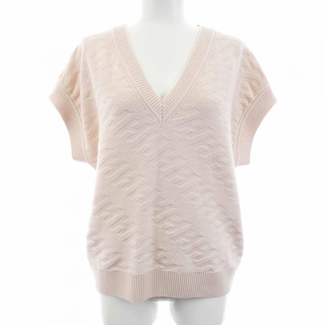 Hermes Hermes Hermes H Motif Knit Top Textile Tops DUTY FREE for USA Size ONE SIZE - 1 Thumbnail