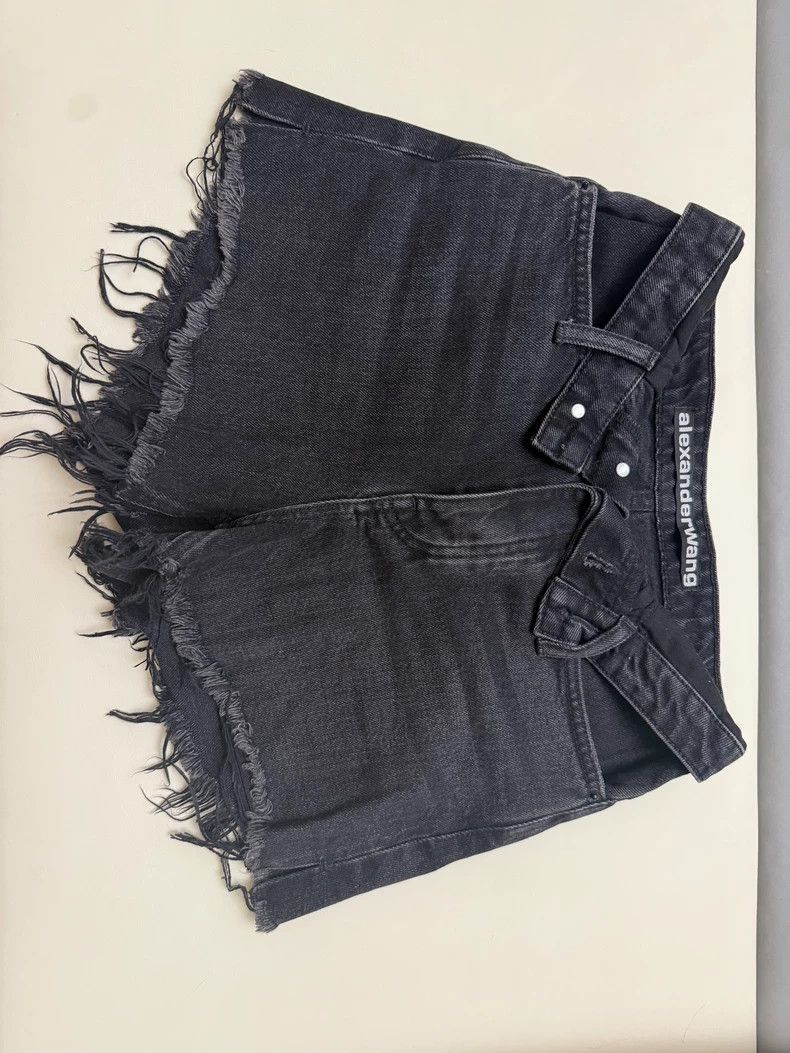 Alexander Wang Alexander Wang Denim Shorts Size 26 Size 26" / US 2 / IT 38 - 1 Thumbnail