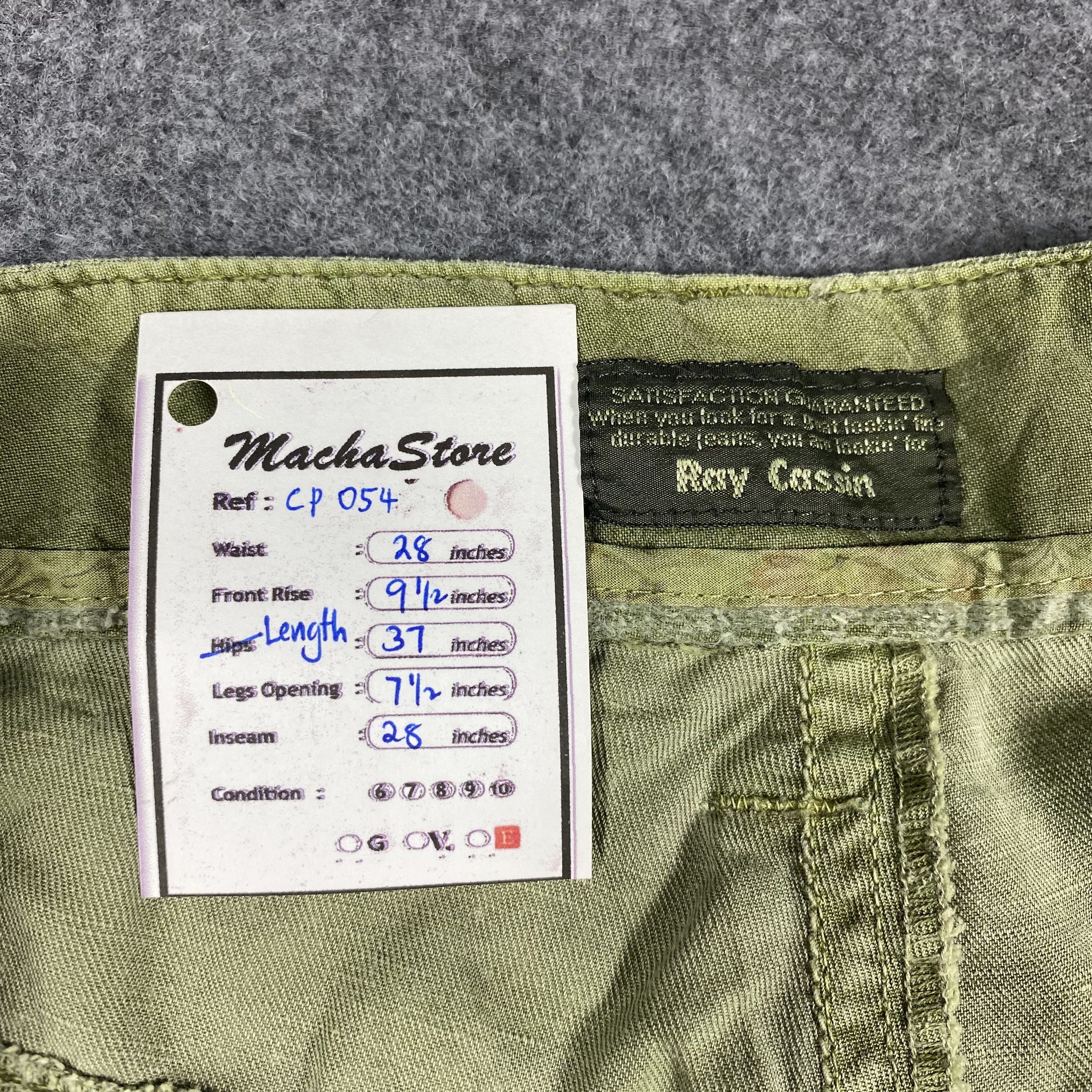 Japanese Brand Japanese Brand Ray Cassin Faded Multipocket Cargo Pants Size US 28 / EU 44 - 9 Thumbnail