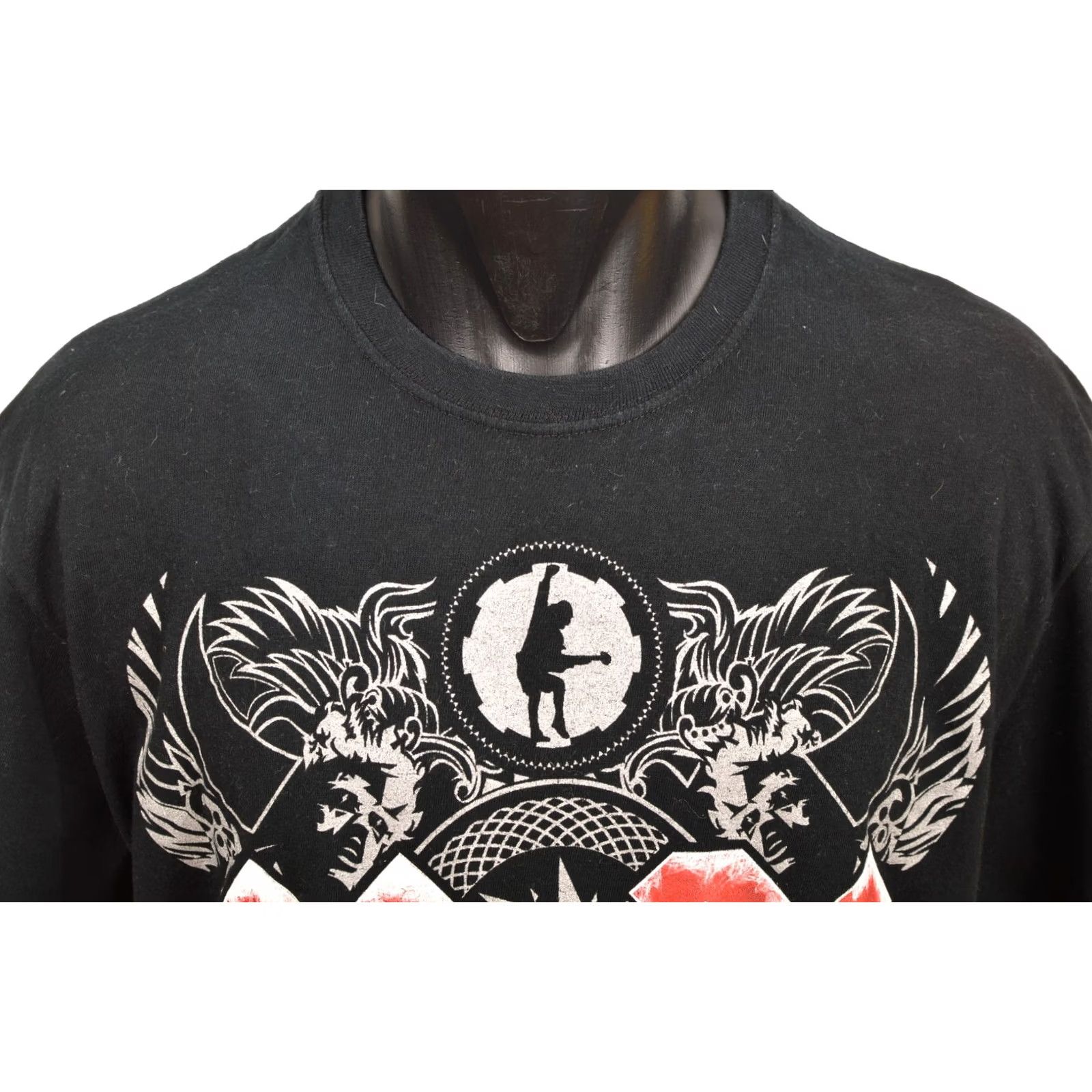 Vintage DDP Starworld AC DC Black Ice Vintage Rock Metal T-Shirt Tee Size L Mens Shirt Black Rock Vintage T-Shirt Size US L / EU 52-54 / 3 - 2 Thumbnail
