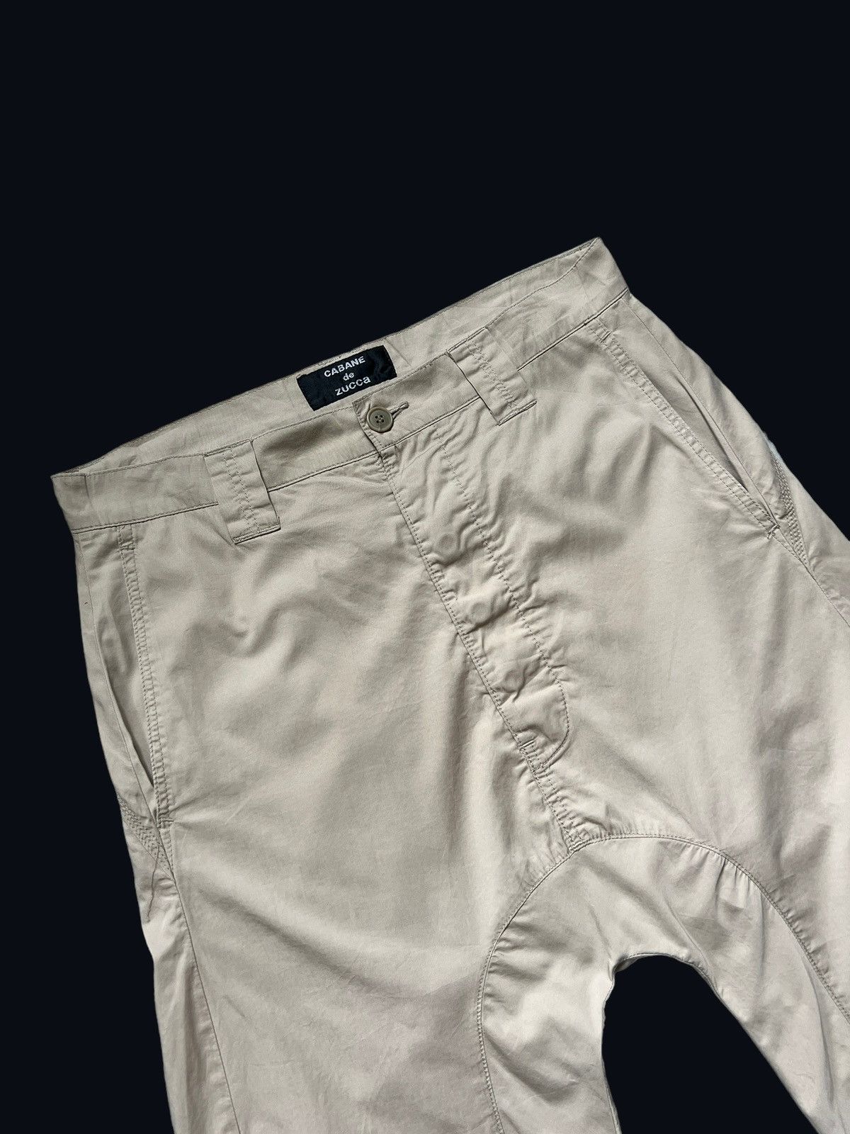 CABANE de ZUCCa Vintage Cabane de Zucca Drop Crotch Shorts Size US 33 - 6 Thumbnail