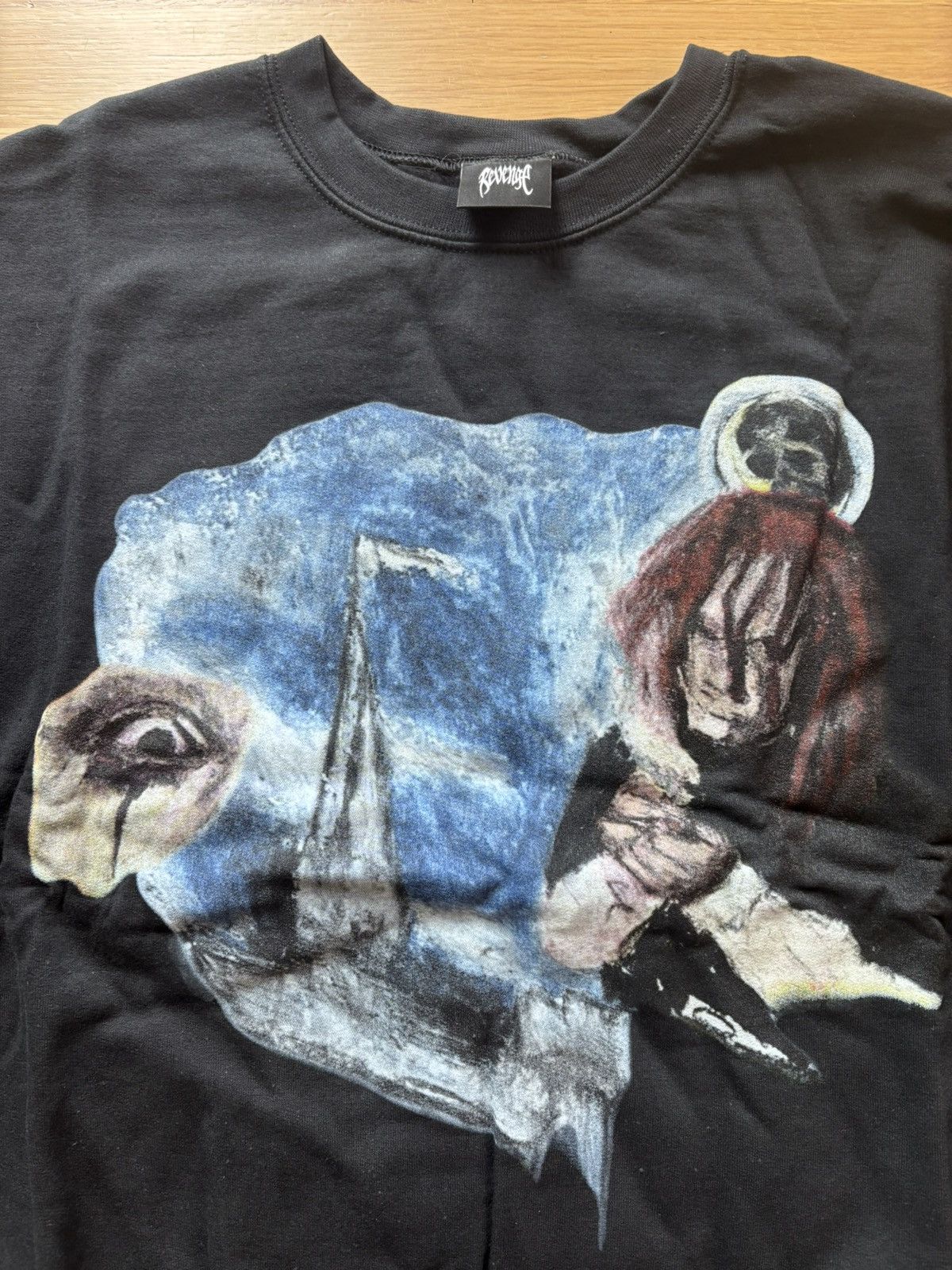 Revenge Revenge Crayon Trippie Redd Crewneck Sweatshirt Size US L / EU 52-54 / 3 - 5 Thumbnail