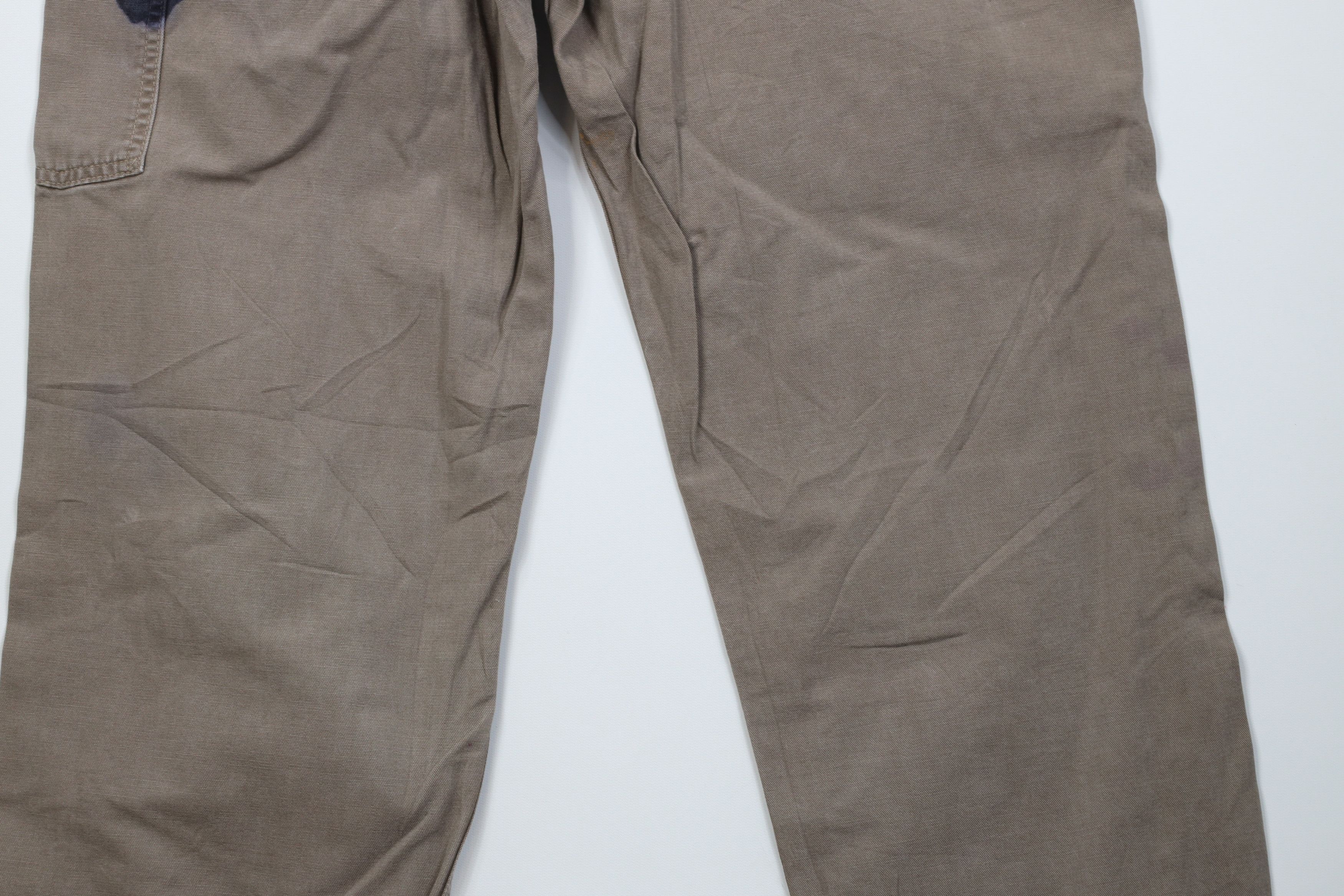 Carhartt Vintage Y2K Carhartt Loose Fit Wide Leg Canvas Pants Beige Size US 34 / EU 50 - 15 Thumbnail