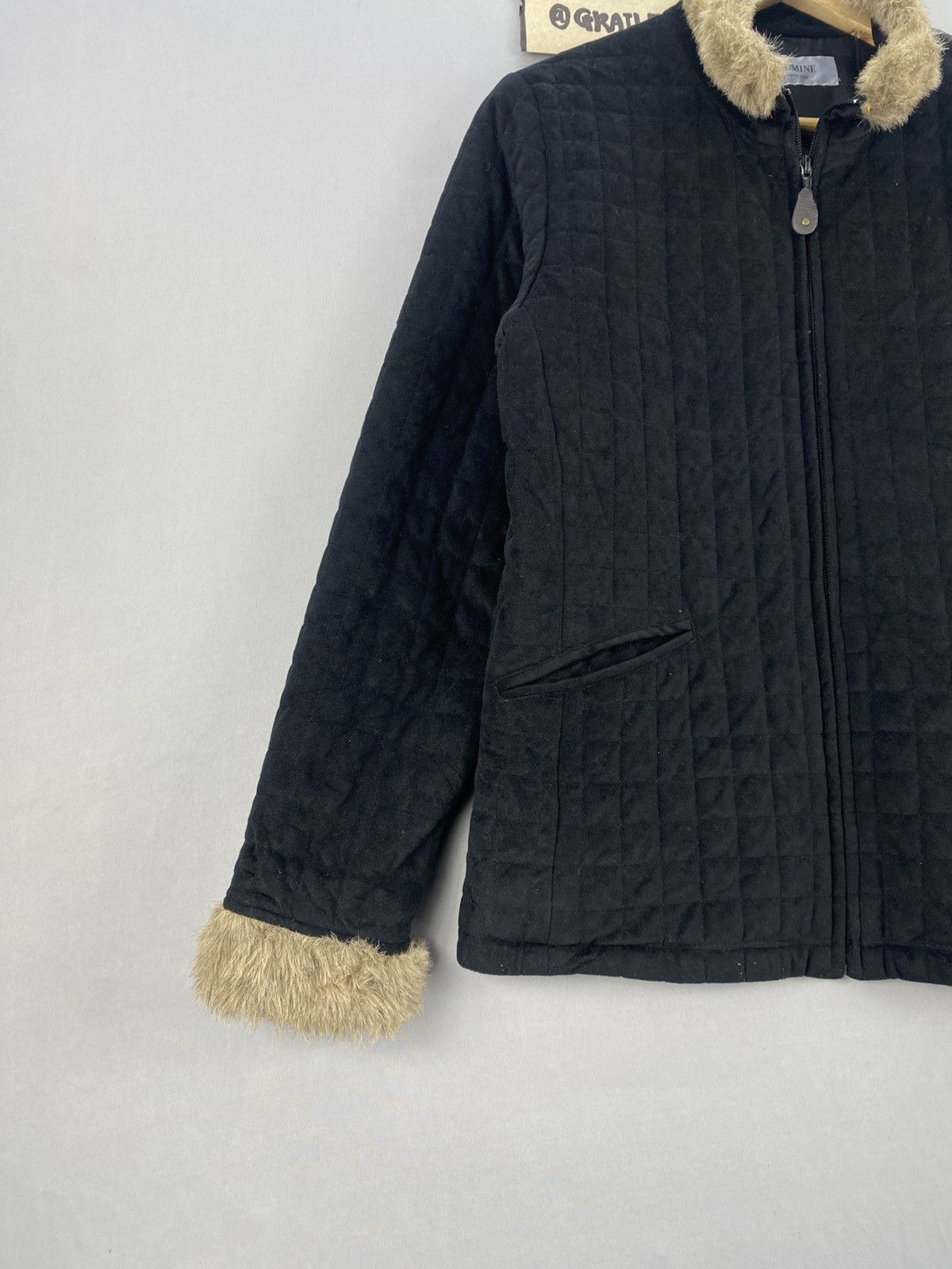 Japanese Brand Mitsumine Fleece Puffer Jacket Size US XS / EU 42 / 0 - 3 Thumbnail