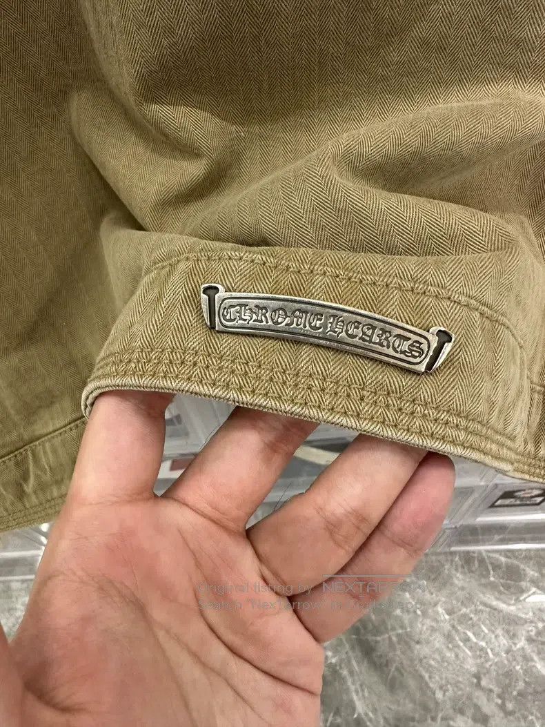 Chrome Hearts CHROME HEARTS Size M KB24 khaki frock jacket for veteran ca Size US M / EU 48-50 / 2 - 4 Thumbnail