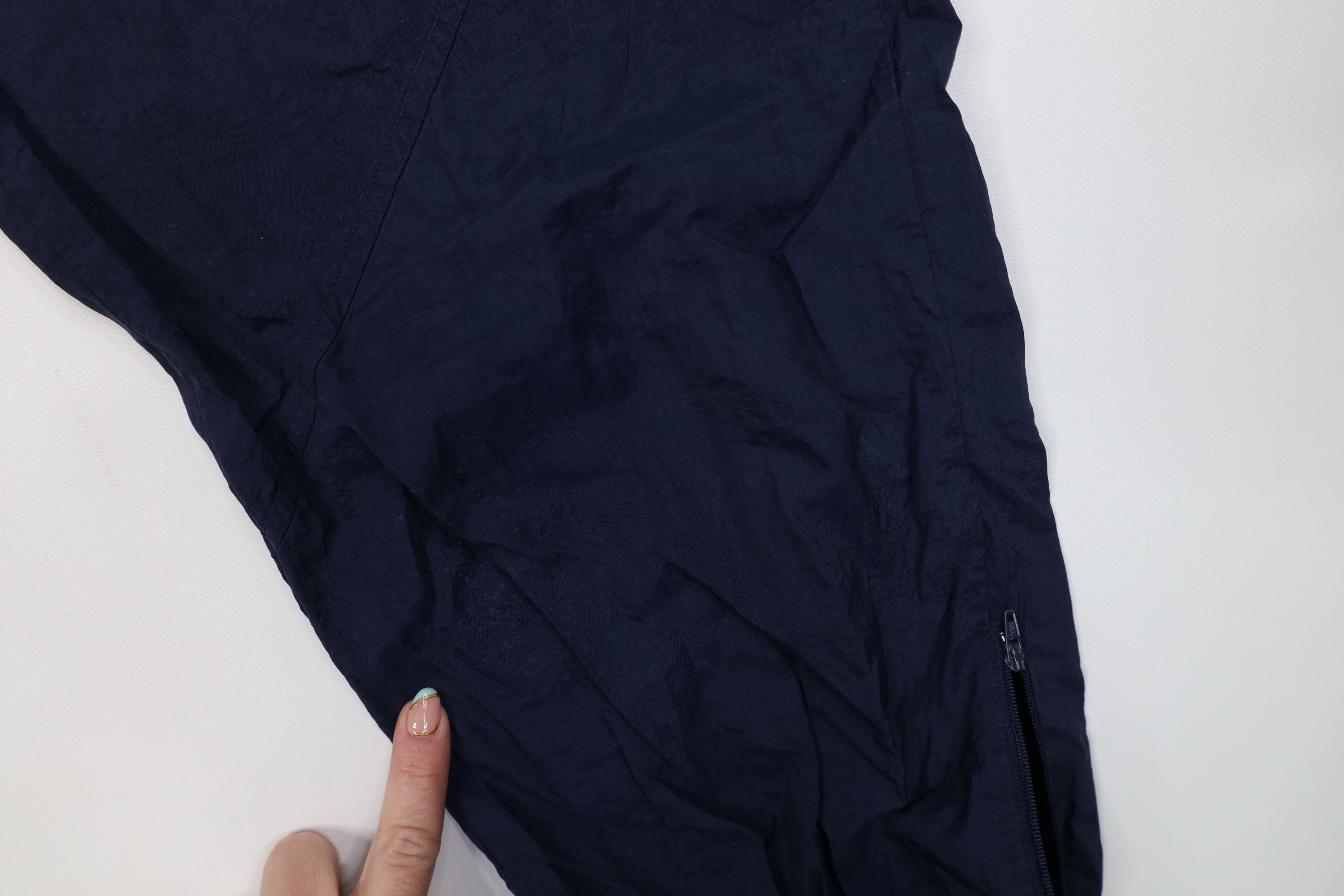 Nike Vintage 90s Nike Mini Swoosh Windbreaker Joggers Pants Blue Size 36" / US 14 / IT 50 - 6 Thumbnail