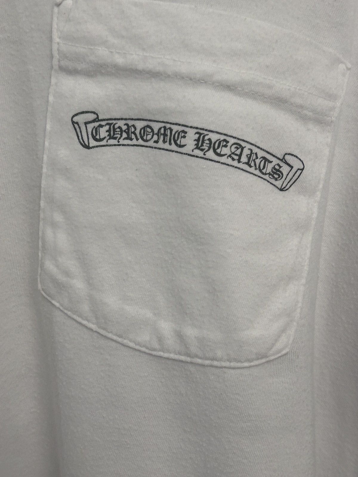 Chrome Hearts Chrome Hearts Floral Cross white long-sleeve T-shirt Large Size US L / EU 52-54 / 3 - 3 Thumbnail