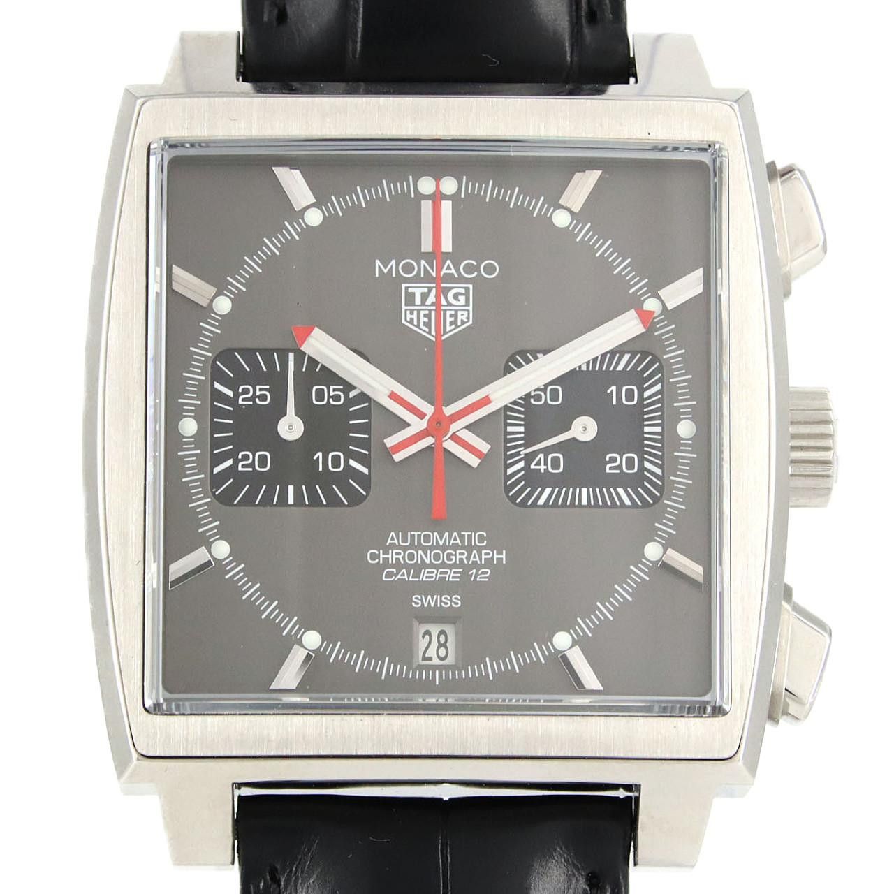 Tag Heuer TAG Heuer Tag Heuer Monaco Calibre 12 Final Edition Stainless Steel Chronograph Limited Metal Automatic CAW211J.FC6476 DUTY FREE for USA Size ONE SIZE - 1 Thumbnail