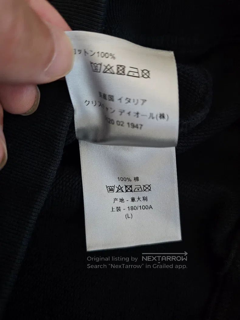 Dior Dior Embroidered little bee sweatshirt Size US L / EU 52-54 / 3 - 6 Thumbnail