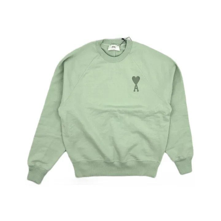AMI AMIPARIS SS22 Heart Logo Embroidered Sweatshirt -2507 Size US M / EU 48-50 / 2 - 2 Thumbnail