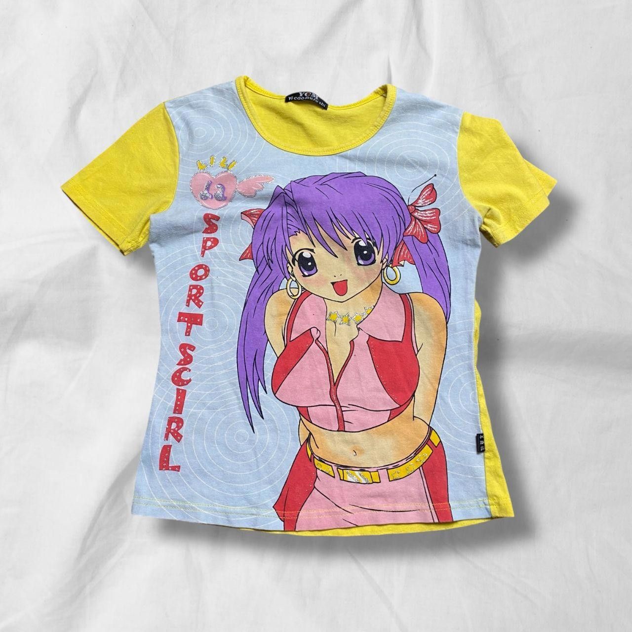 Women's yellow T-shirts
