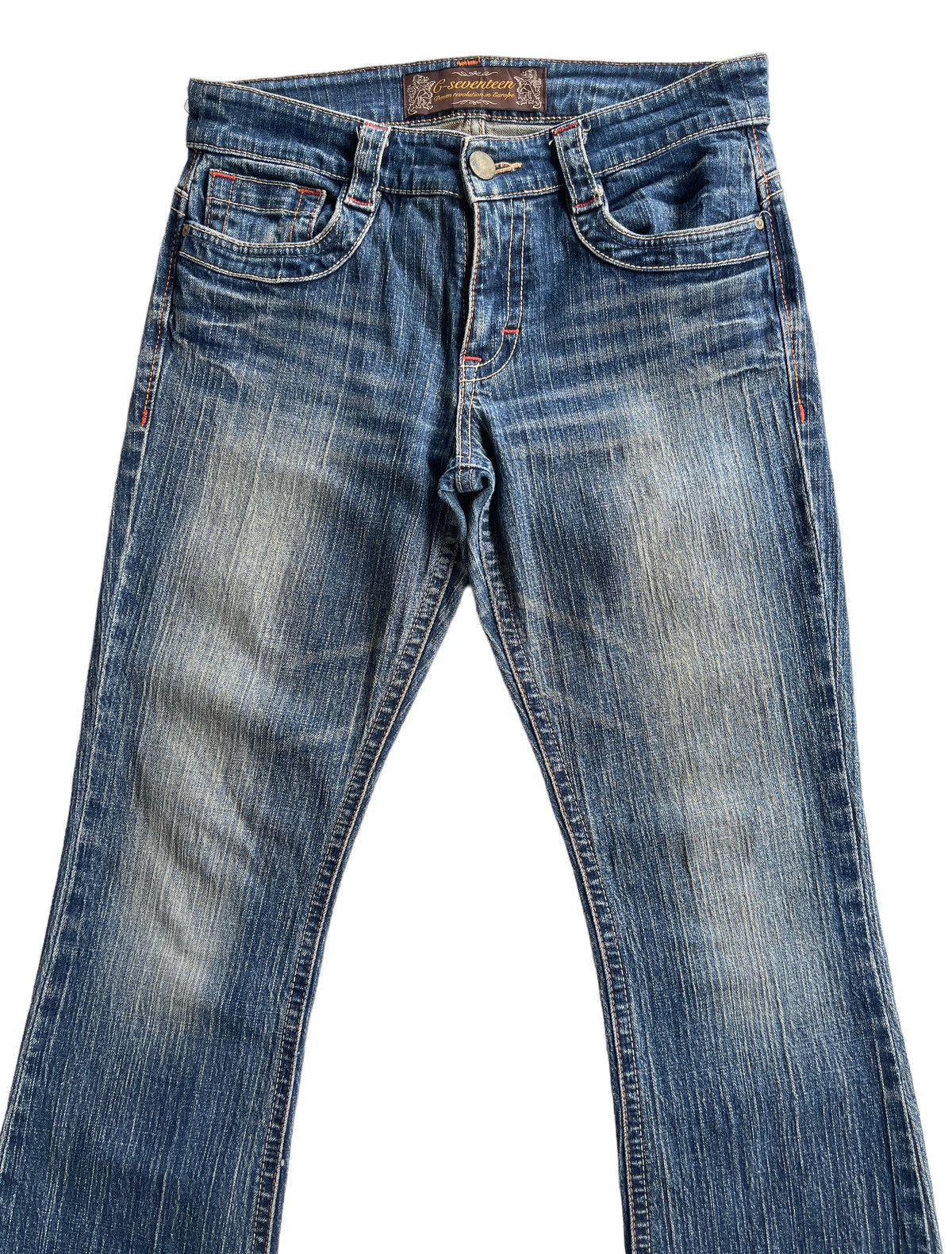 Japanese Brand Vintage Japanese G-Seventeen Women Flare Denim Size 28" / US 6 / IT 42 - 3 Thumbnail