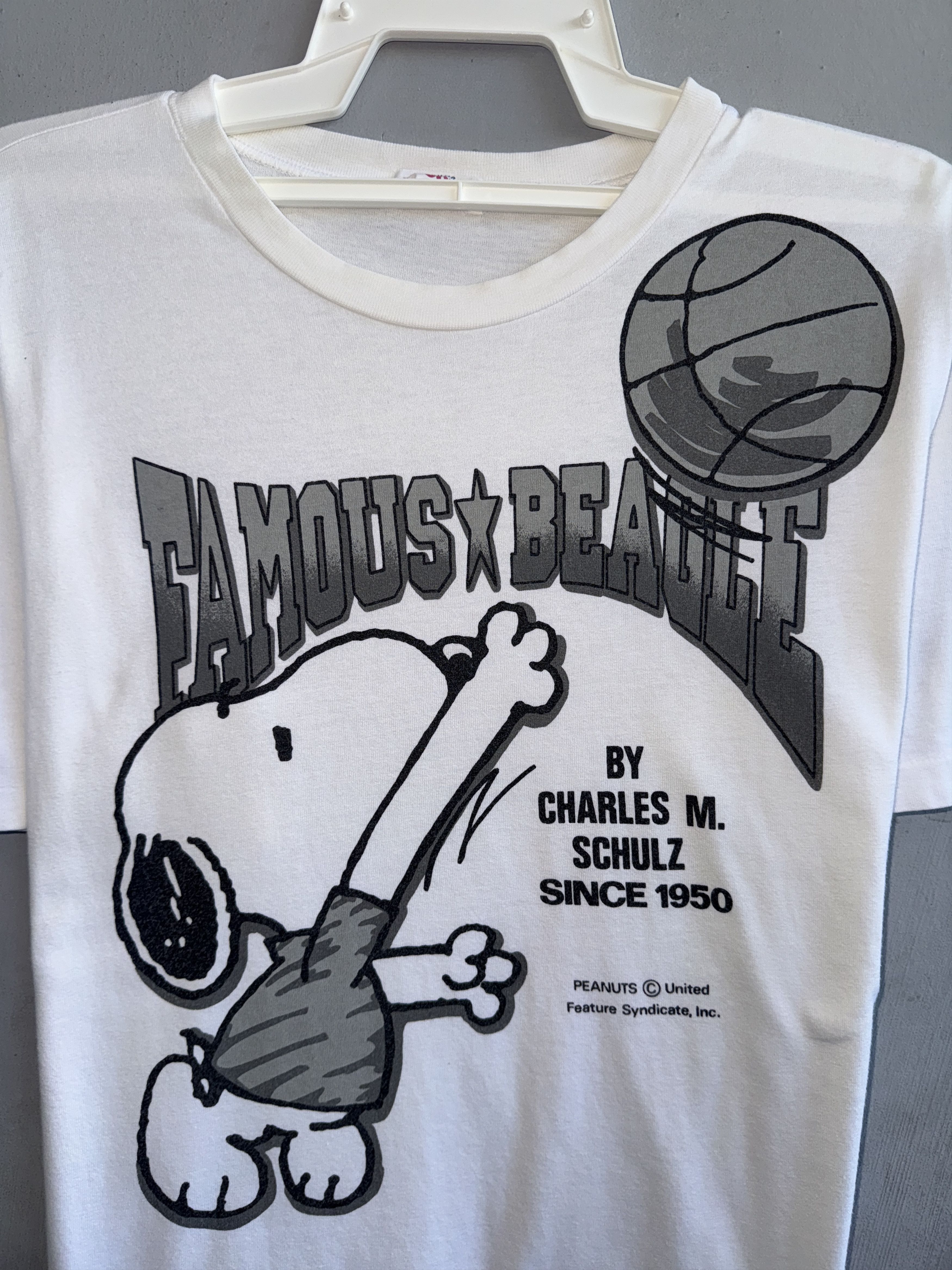 Vintage Peanuts Snoopy Vintage T-Shirt Size US L / EU 52-54 / 3 - 2 Thumbnail