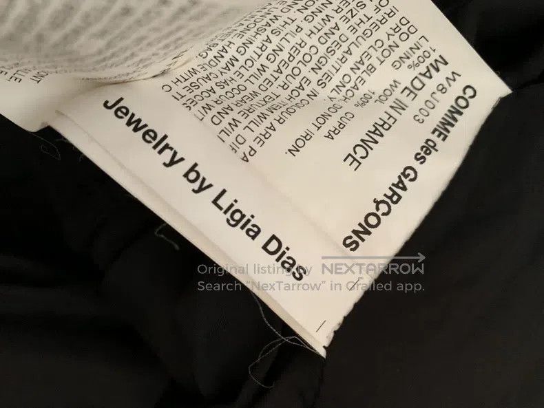 Comme des Garcons Comme des Garcons blazer Size S / US 4 / IT 40 - 8 Thumbnail