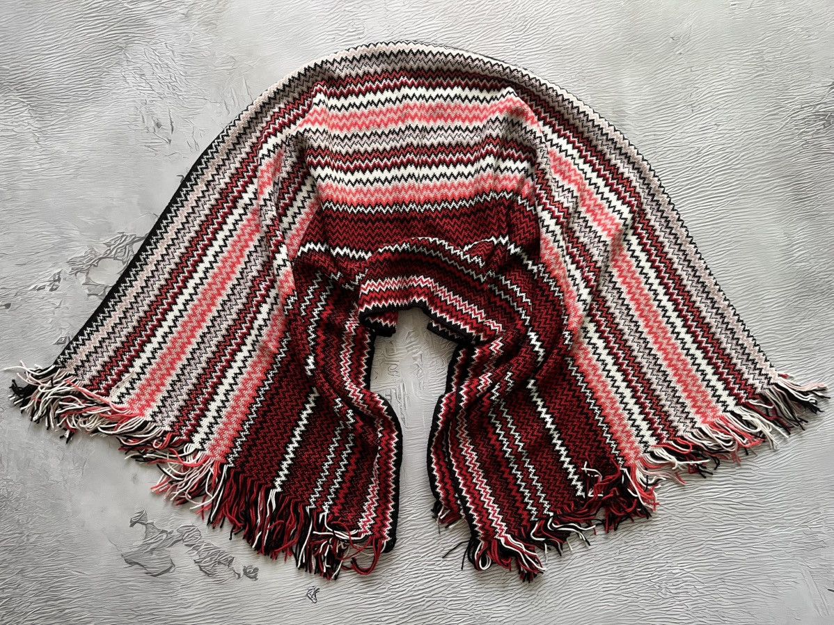 Missoni Missoni Vintage Made in Italy Poncho Wool & Arcylic Woven Size ONE SIZE - 2 Thumbnail