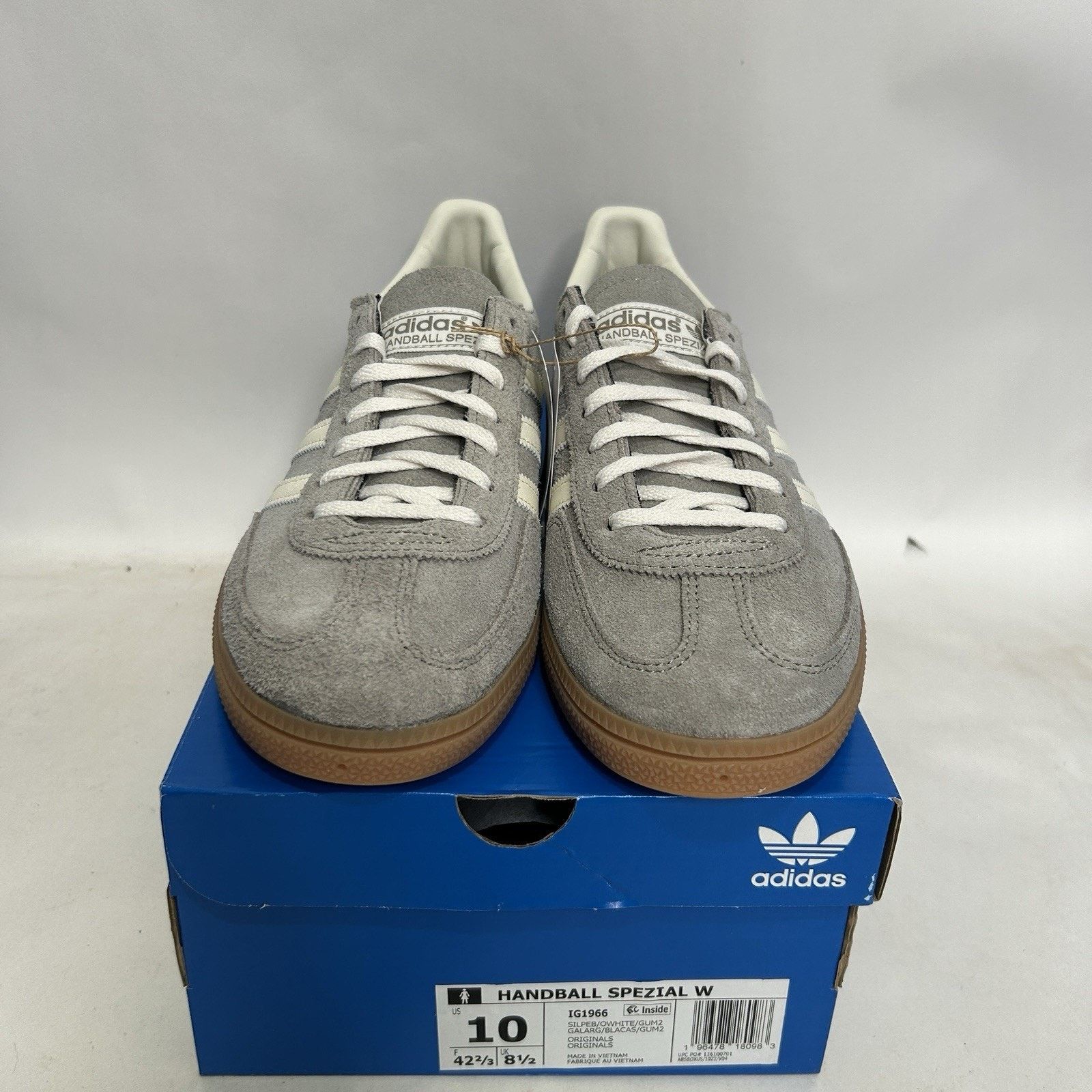 Adidas Adidas Originals Handball Spezial Originals “Silver Pebble” Size US 10 / IT 40 - 2 Thumbnail