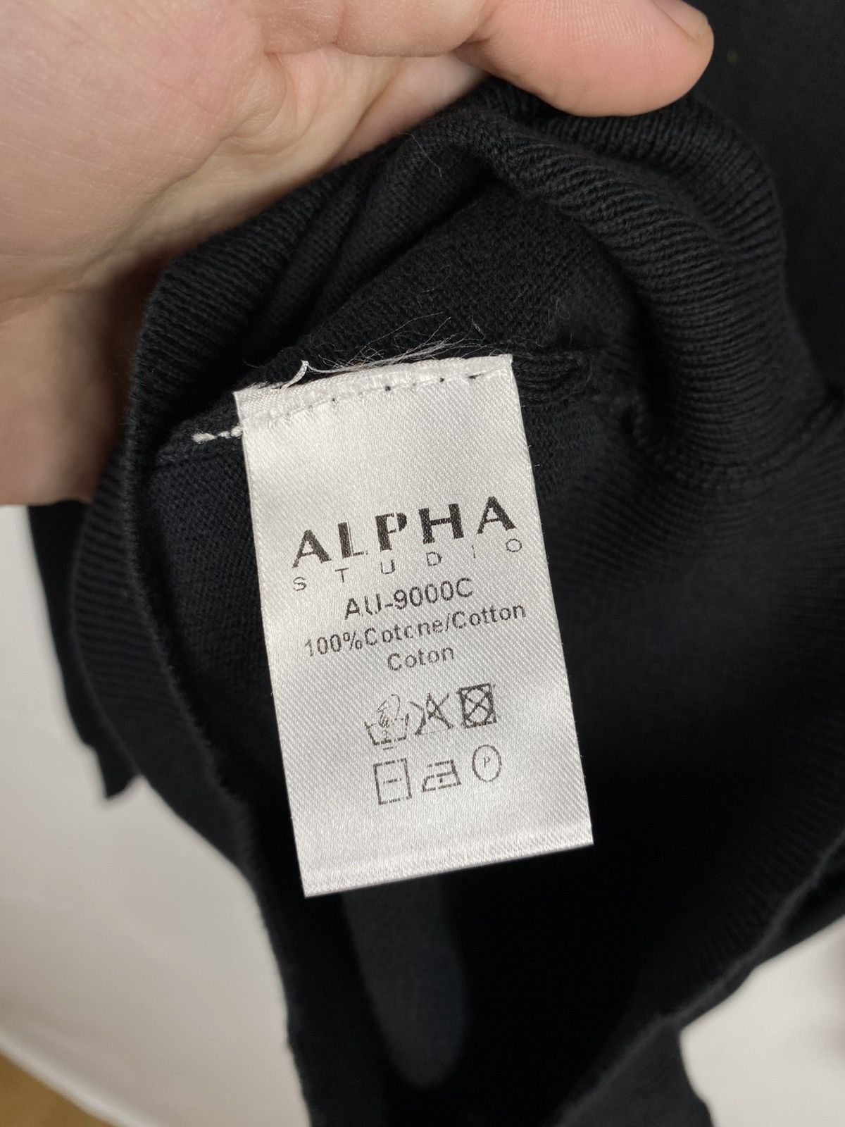 Alpha Studio Alpha Studio Cotton Men Pullover size 52 Size US L / EU 52-54 / 3 - 7 Thumbnail