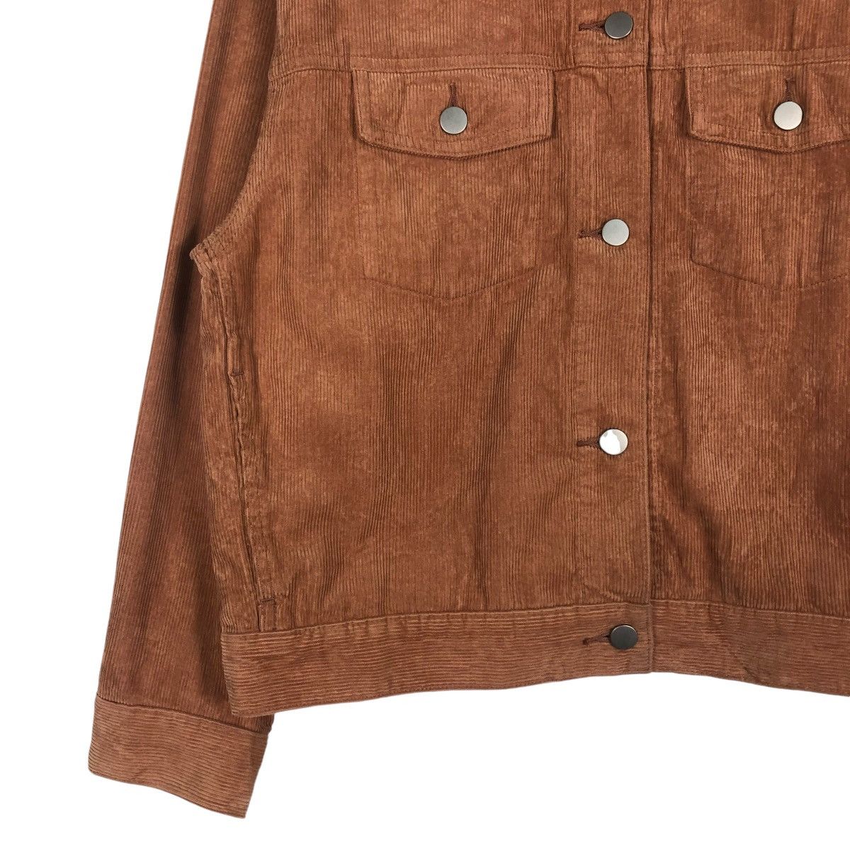 Japanese Brand 🔥CROPPED CORDUROY BIKER JACKET UNIQLO JAPAN ISSEY MIYAKE Size US L / EU 52-54 / 3 - 4 Thumbnail