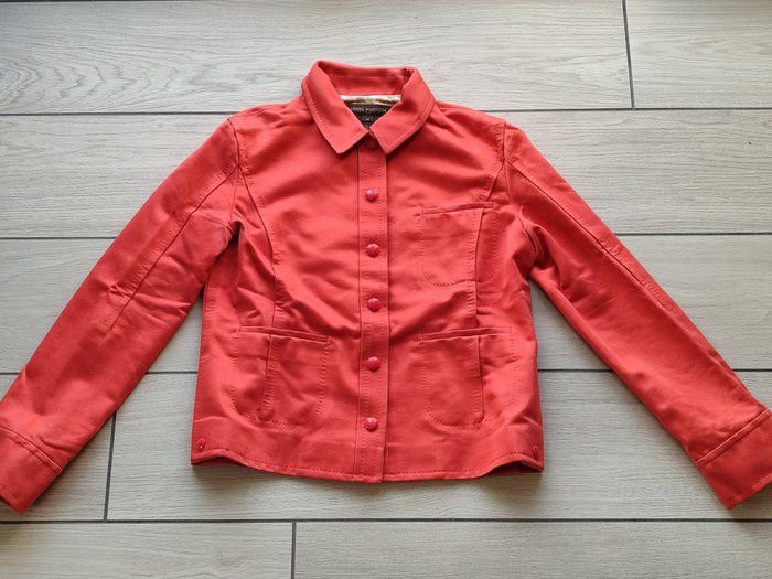 image of Louis Vuitton Jacket in Orange, Women's (Size Medium)