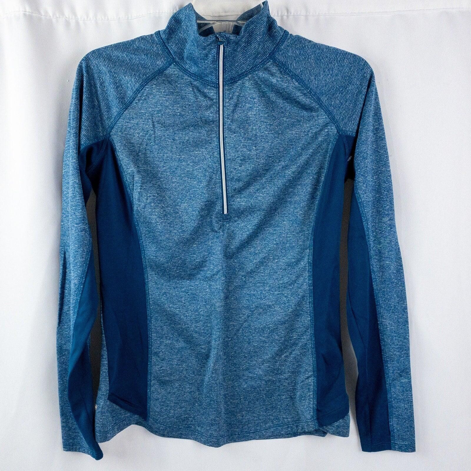 Other Danskin Blue Quarter Zip Jacket Pullover Womens Small Size ONE SIZE - 1 Thumbnail