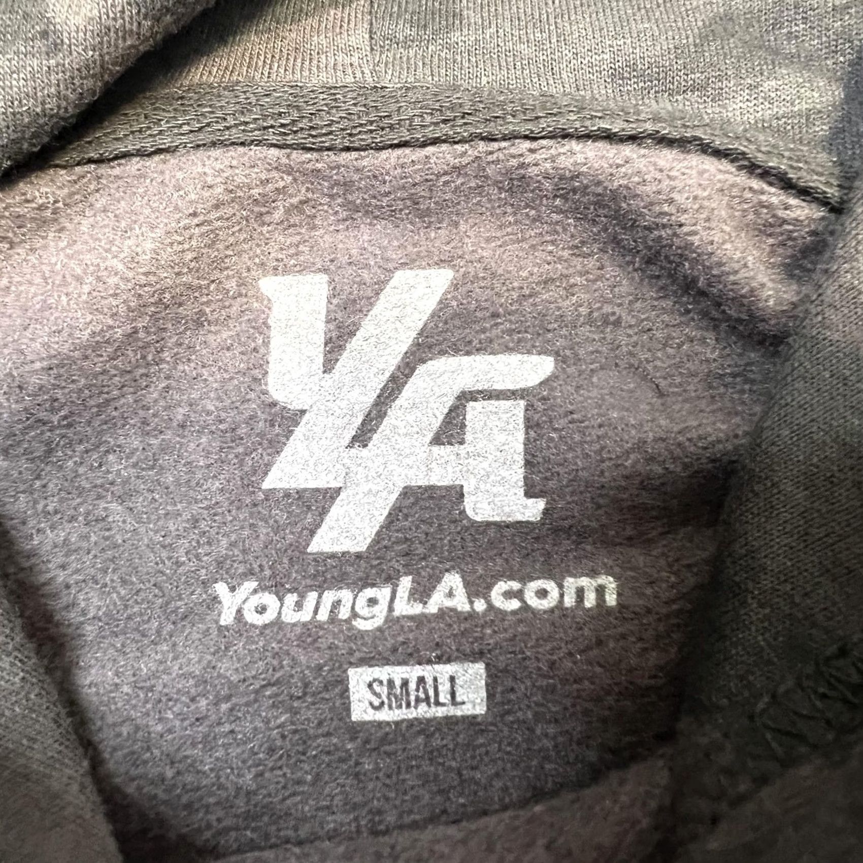 YoungLA YoungLA Hoodie Mens S Black Camouflage Pullover Illuminati Eye Roses Graphic Streetwear Size US S / EU 44-46 / 1 - 3 Thumbnail