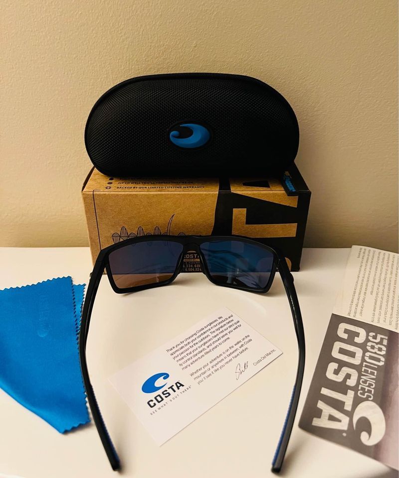 Costa Del Mar Costa Sunglass Polarized Ice Blue Rinconcito Series 580 P Size ONE SIZE - 6 Thumbnail