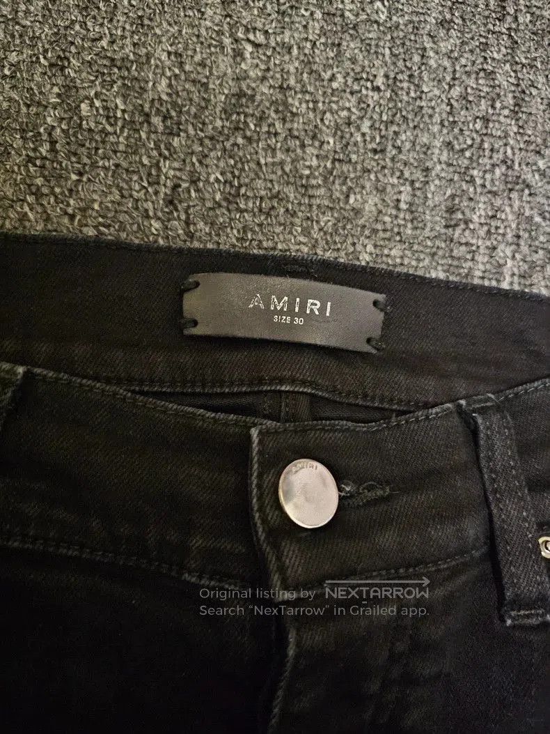 Amiri Amiri Distressed Patchwork Denim Jeans. Size US 30 / EU 46 - 3 Thumbnail