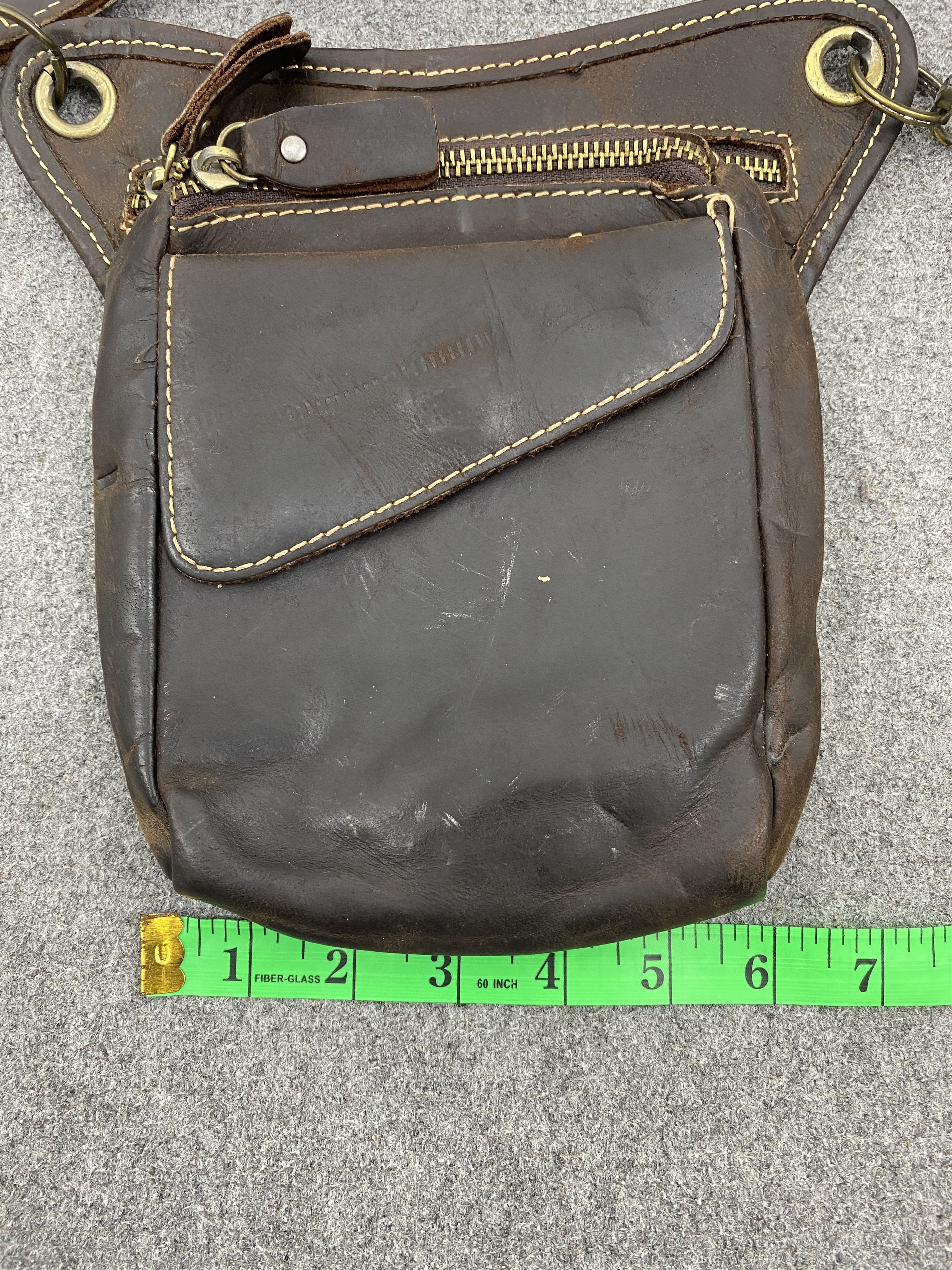 If Six Was Nine Vintage Japanese Brand Leather Sling Bag BG0113 Size ONE SIZE - 15 Thumbnail