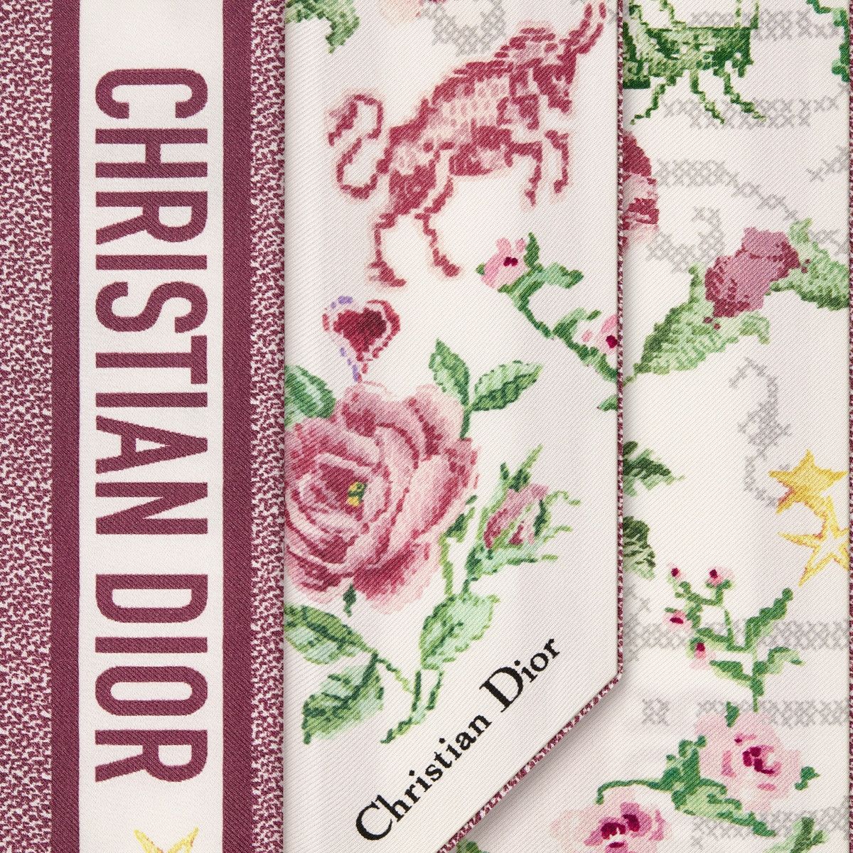 Dior o1bcso1str0226 Size:OS/Taurus Mitzah Scarf in Multicolor Size ONE SIZE - 3 Thumbnail