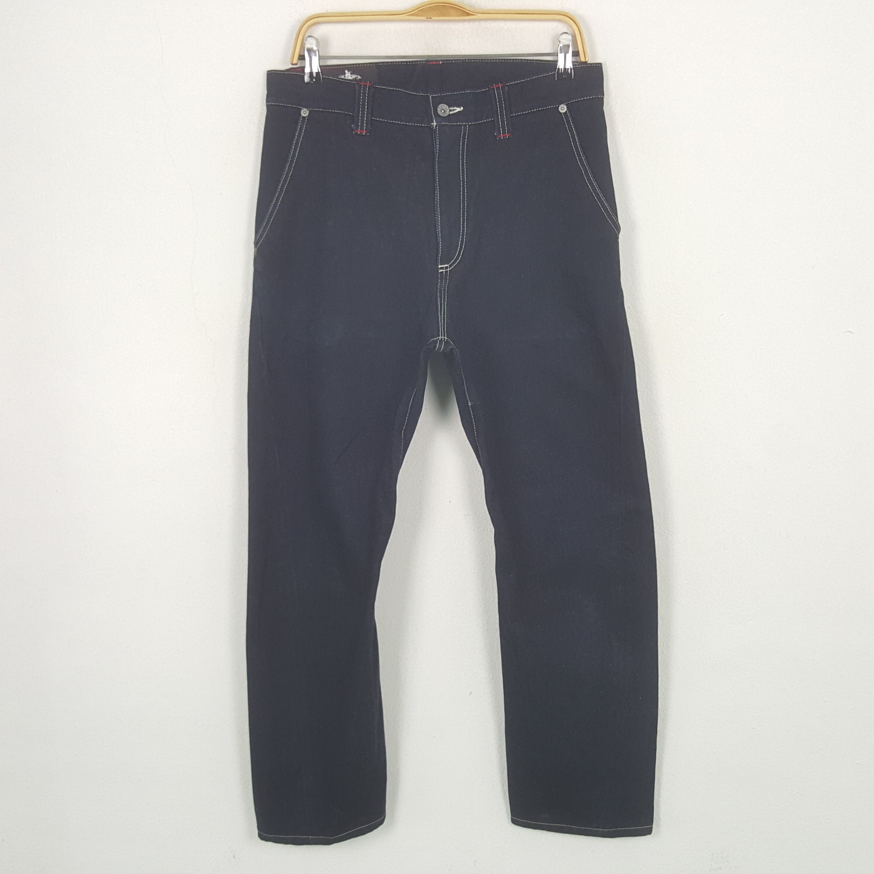 Japanese Brand Vintage Virgo Japanese Black Denim Jeans Size US 32 / EU 48 - 1 Thumbnail