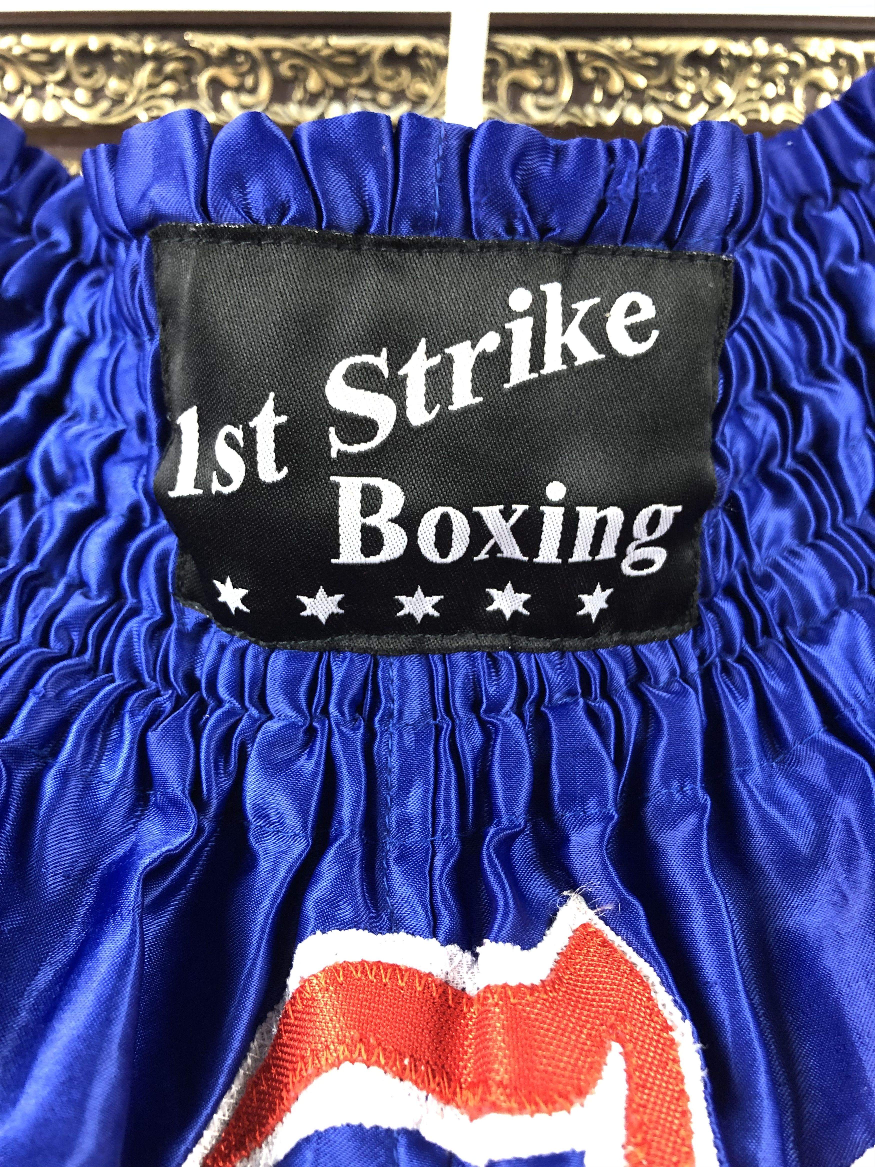 Vintage MMA Boxing Trunks Training Pants Grappling Shorts Muay Thai Size US 34 / EU 50 - 4 Thumbnail