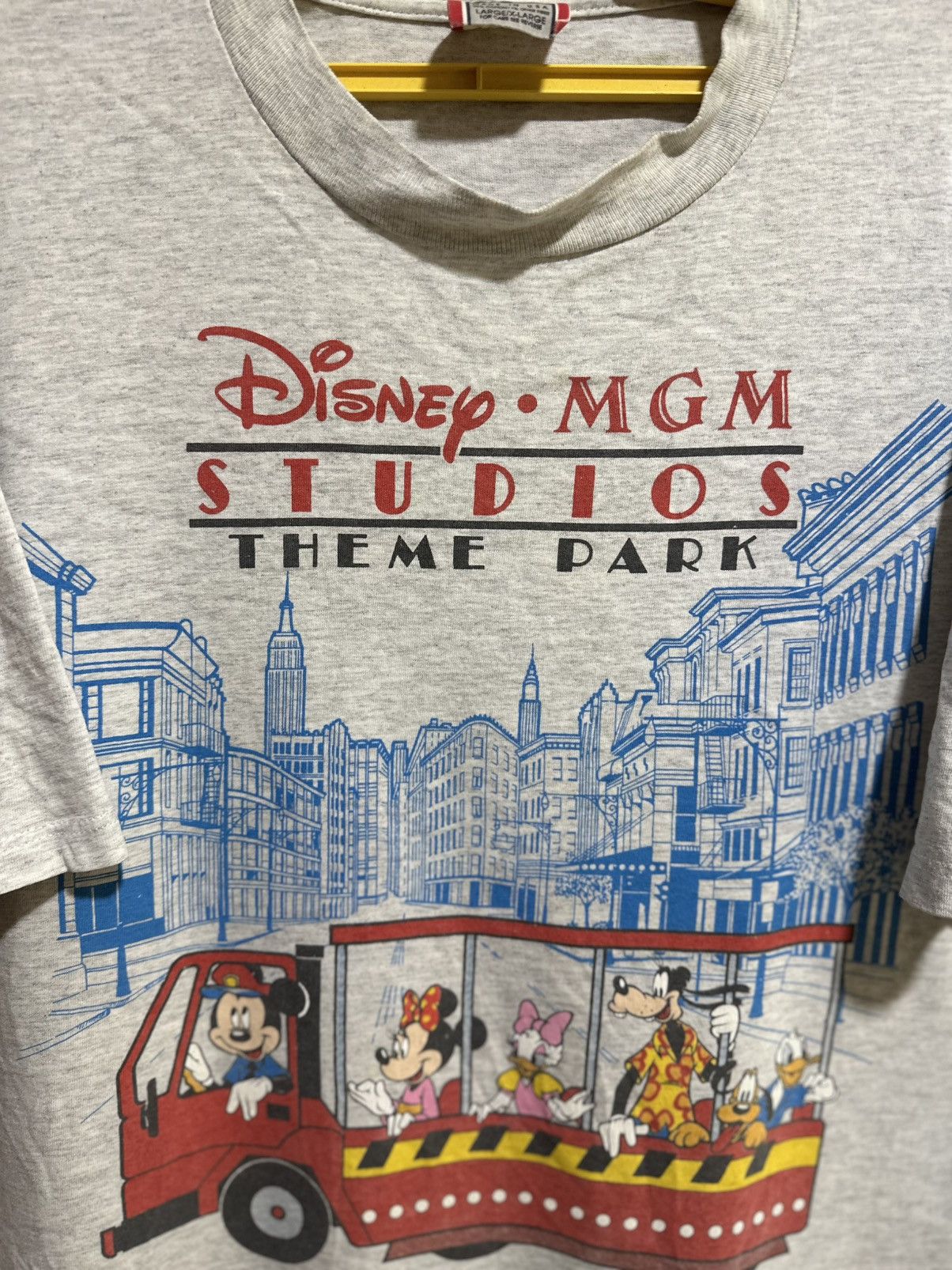 Disney Vintage Disney MGM Studios Theme Park Faded Tee Size US XL / EU 56 / 4 - 3 Thumbnail