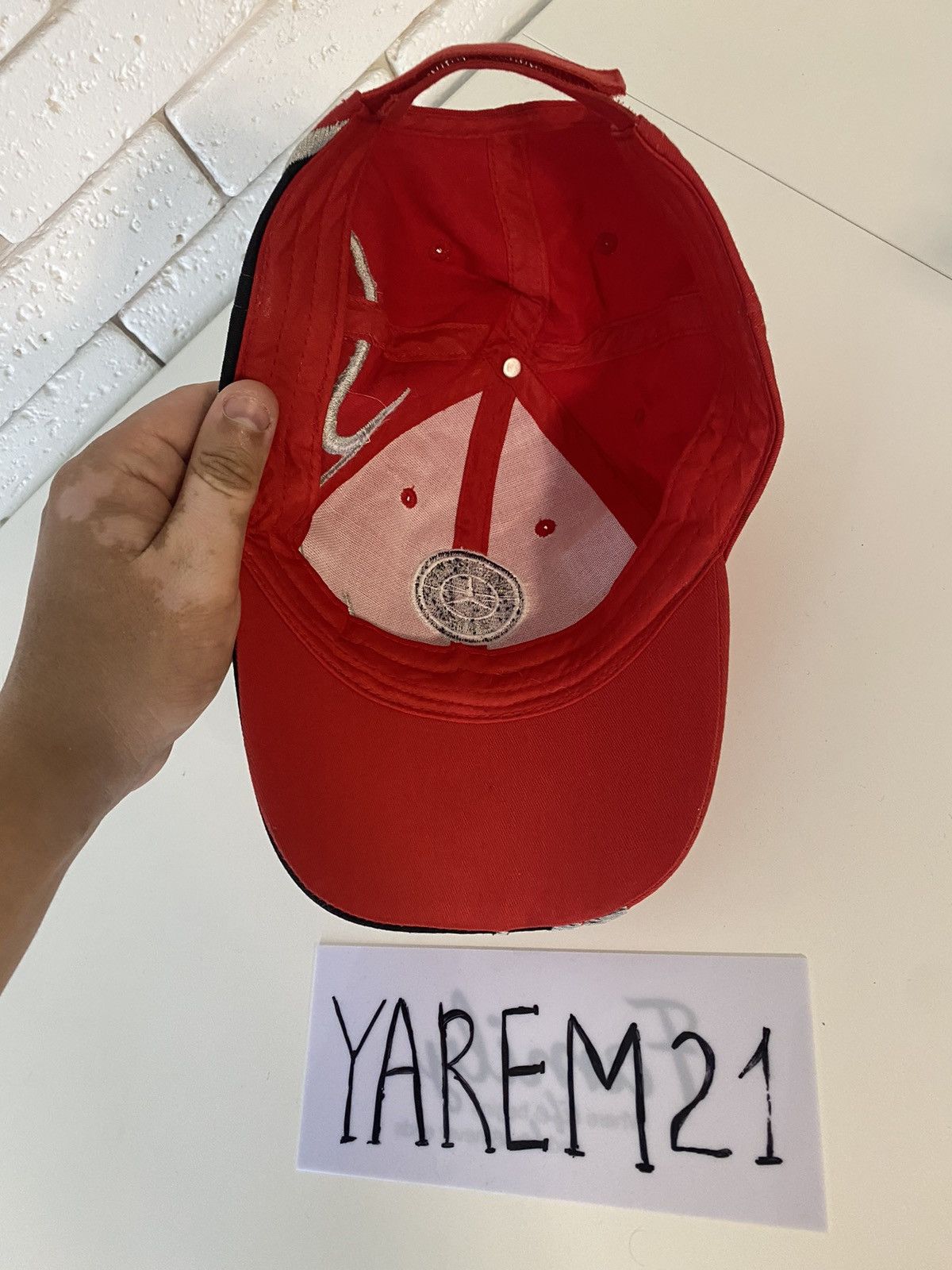 Mercedes-Benz Mercedes Benz vintage racing cap hat Size ONE SIZE - 7 Thumbnail