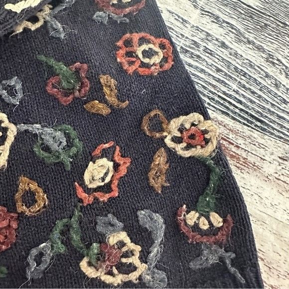 Vintage Vintage Paris Sports Club Allover Embroidered Floral Pattern Size S / US 4 / IT 40 - 4 Thumbnail