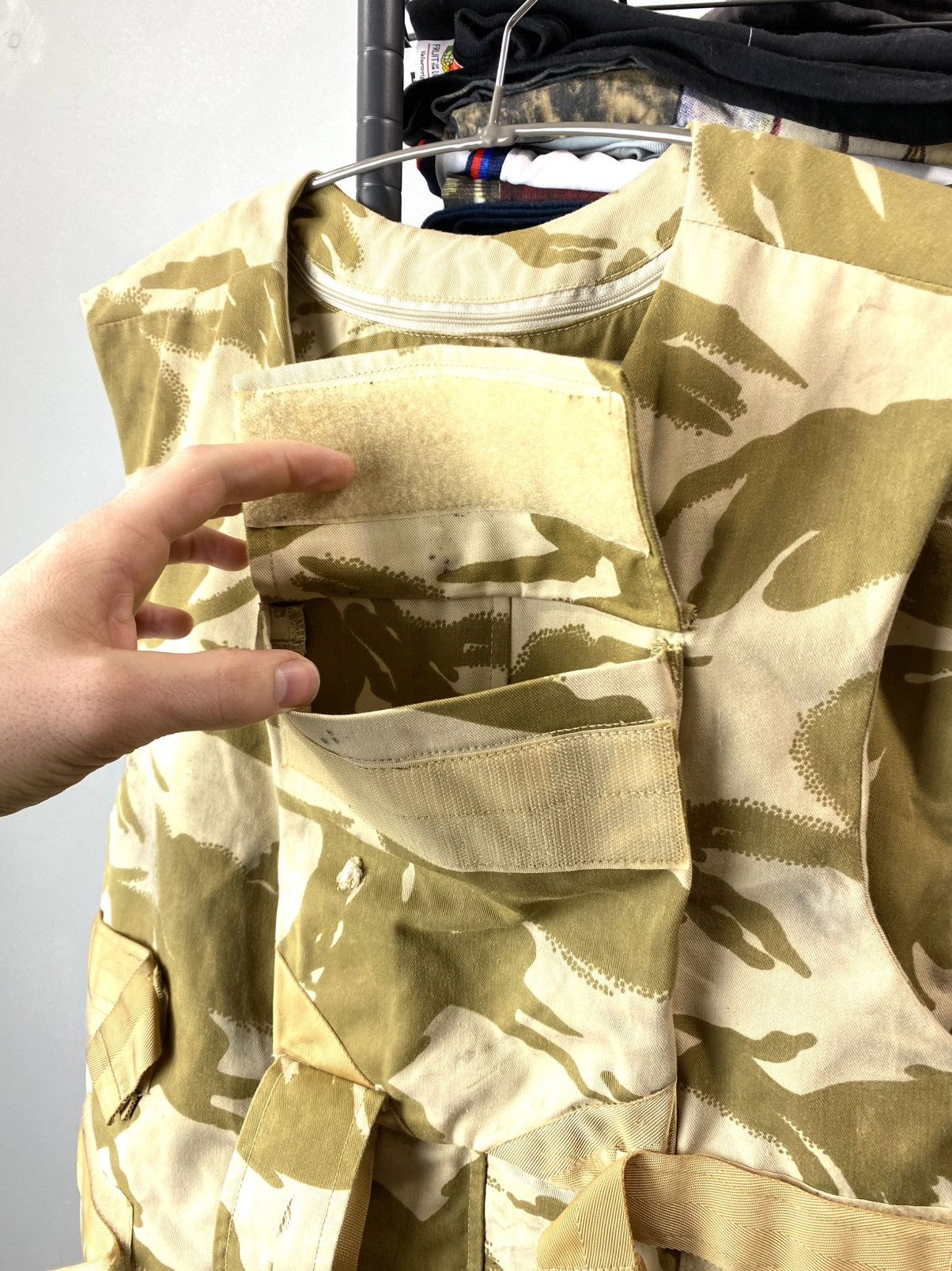 Vintage 💥Rare! Vintage Camouflage Avant Gard Military Vest Size US M / EU 48-50 / 2 - 7 Thumbnail